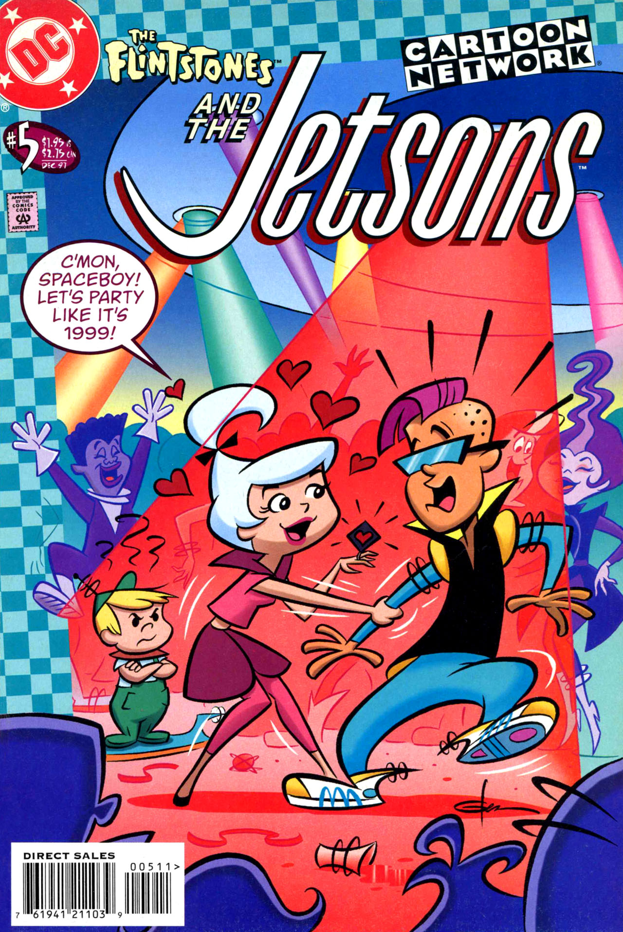 Read online The Flintstones and the Jetsons comic -  Issue #5 - 1