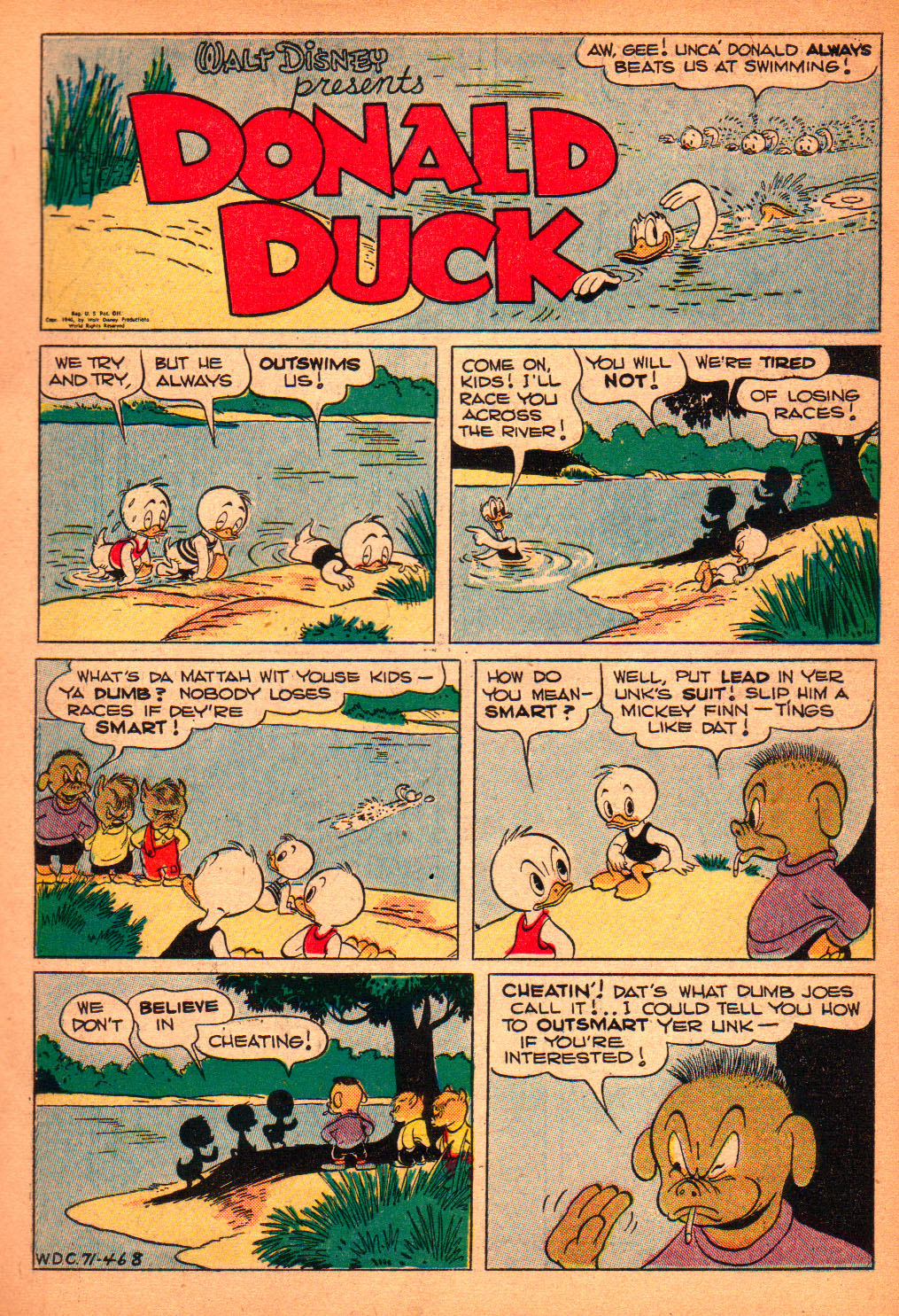 Read online Walt Disney's Comics and Stories comic -  Issue #71 - 3