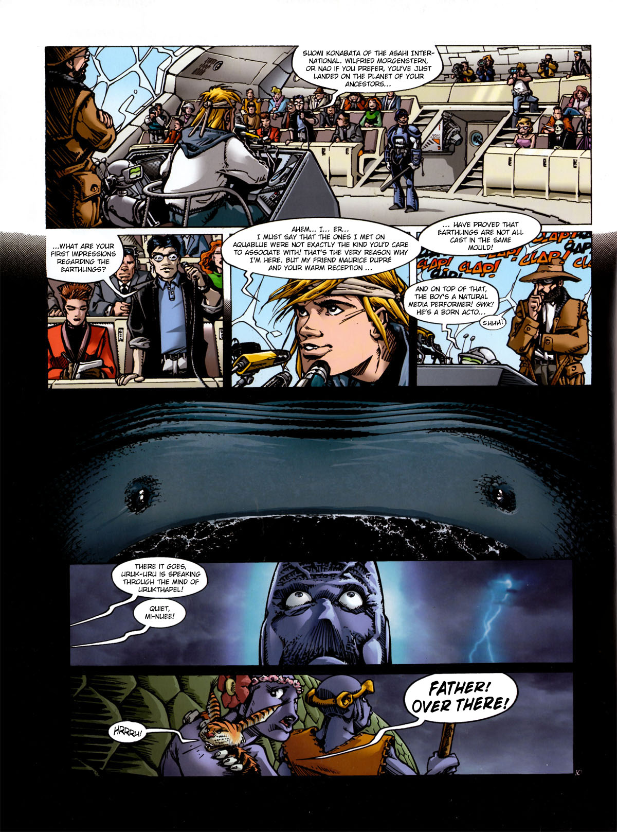 Read online Aquablue comic -  Issue #2 - 13