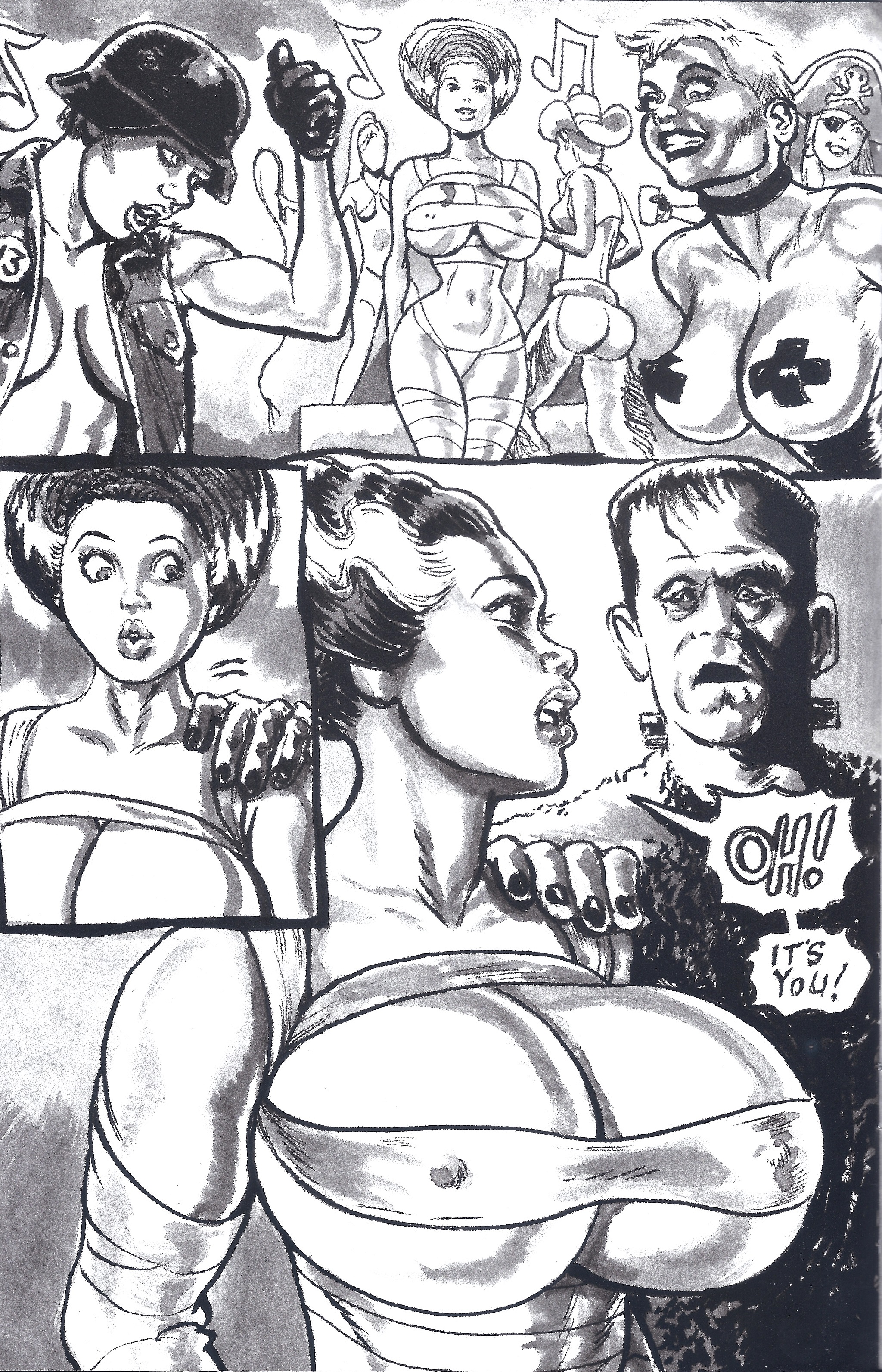 Read online Cavewoman: Monster Dreams comic -  Issue # Full - 24