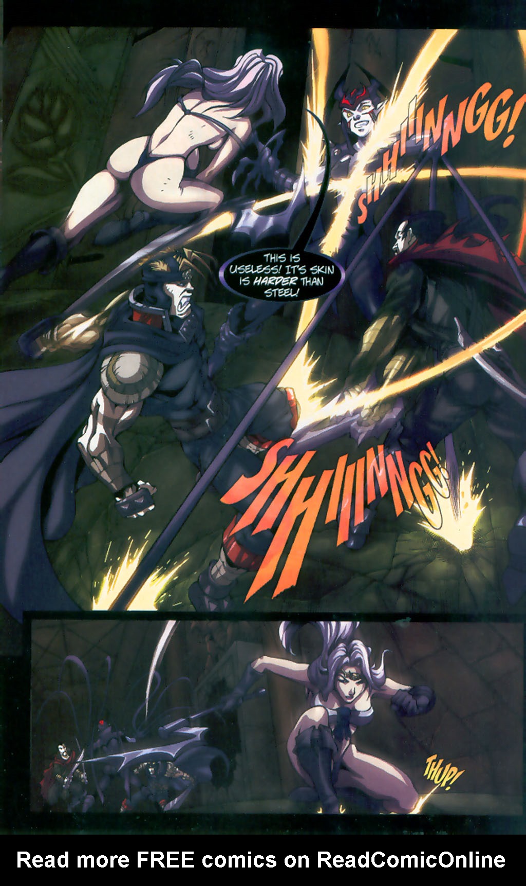 Read online Banished Knights comic -  Issue #4 - 9