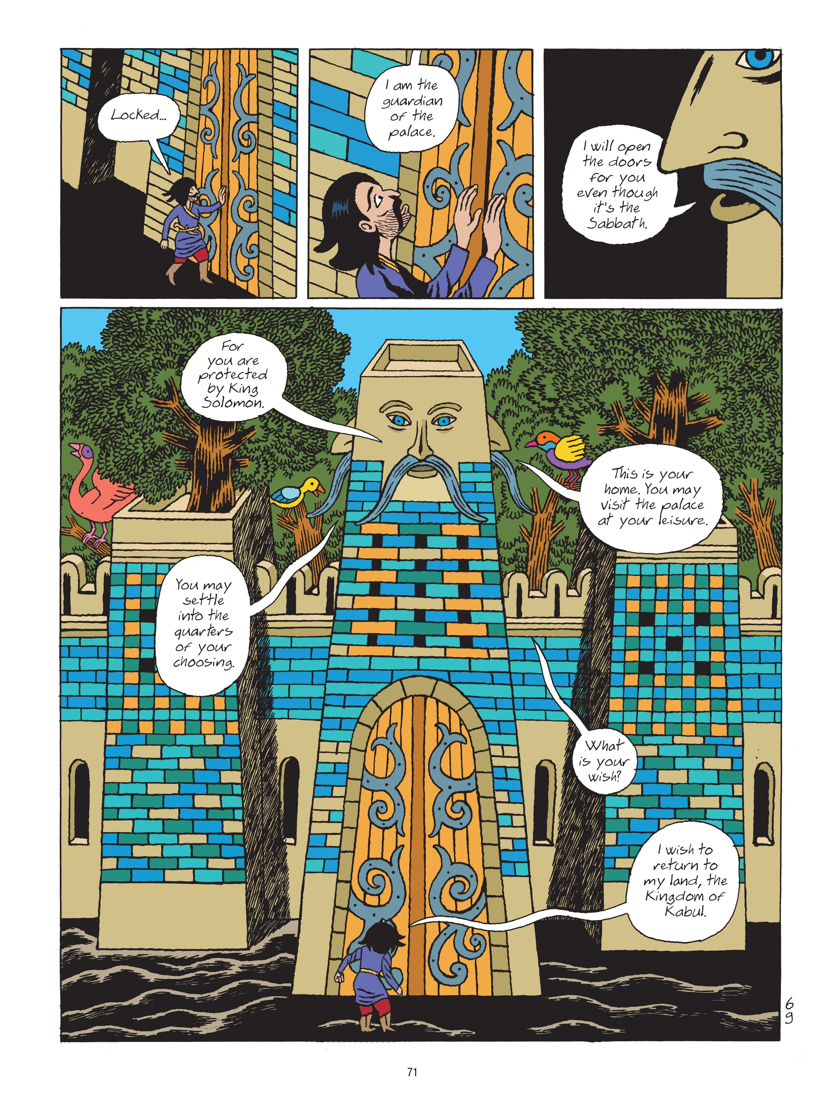Read online A Tale of a Thousand and One Nights: HASIB & the Queen of Serpents comic -  Issue # TPB - 71