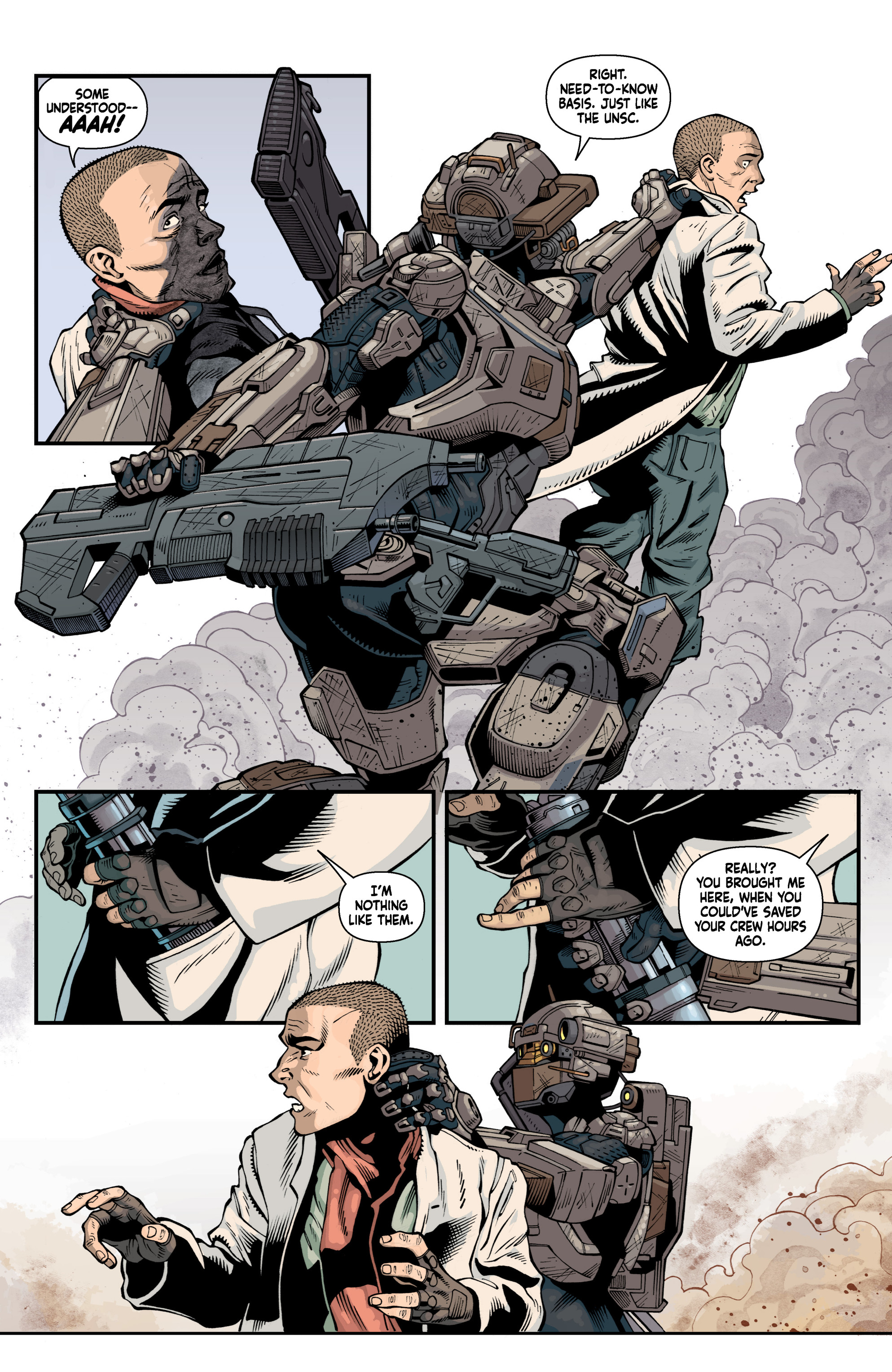 Read online Halo: Lone Wolf comic -  Issue # _TPB - 83