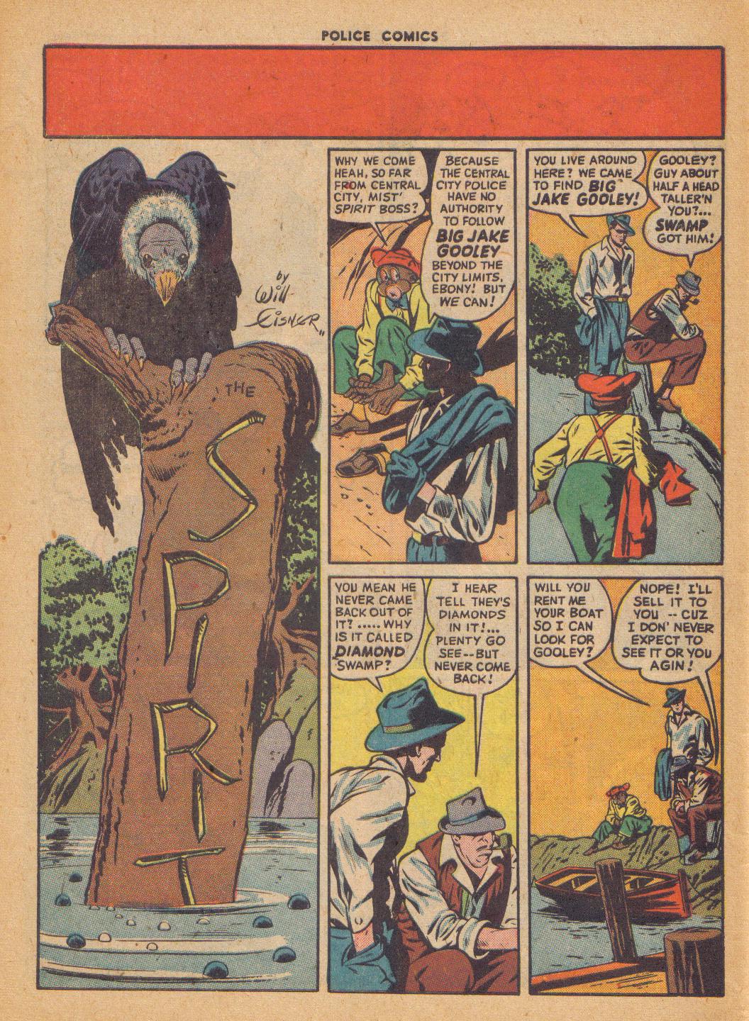 Read online Police Comics comic -  Issue #56 - 52