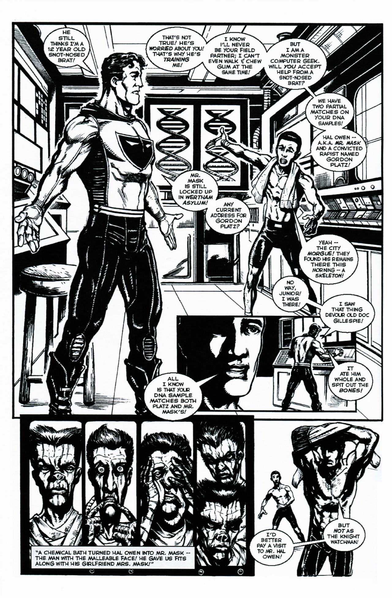 Read online Knight Watchman: Skeletons In The Closet comic -  Issue # Full - 11