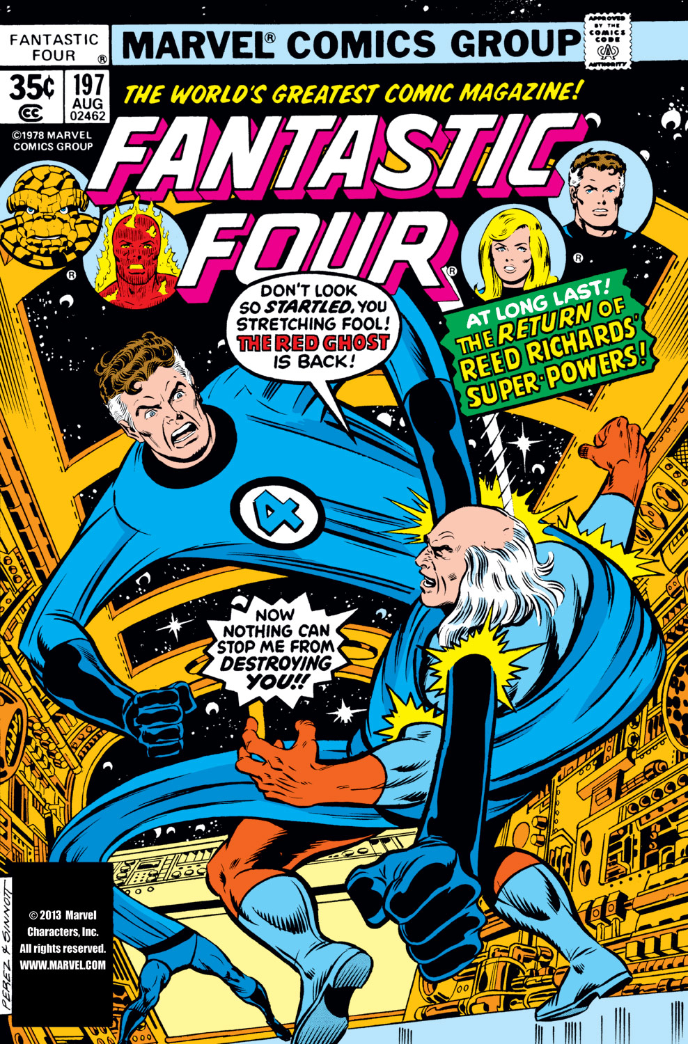 Read online Fantastic Four (1961) comic -  Issue #197 - 1