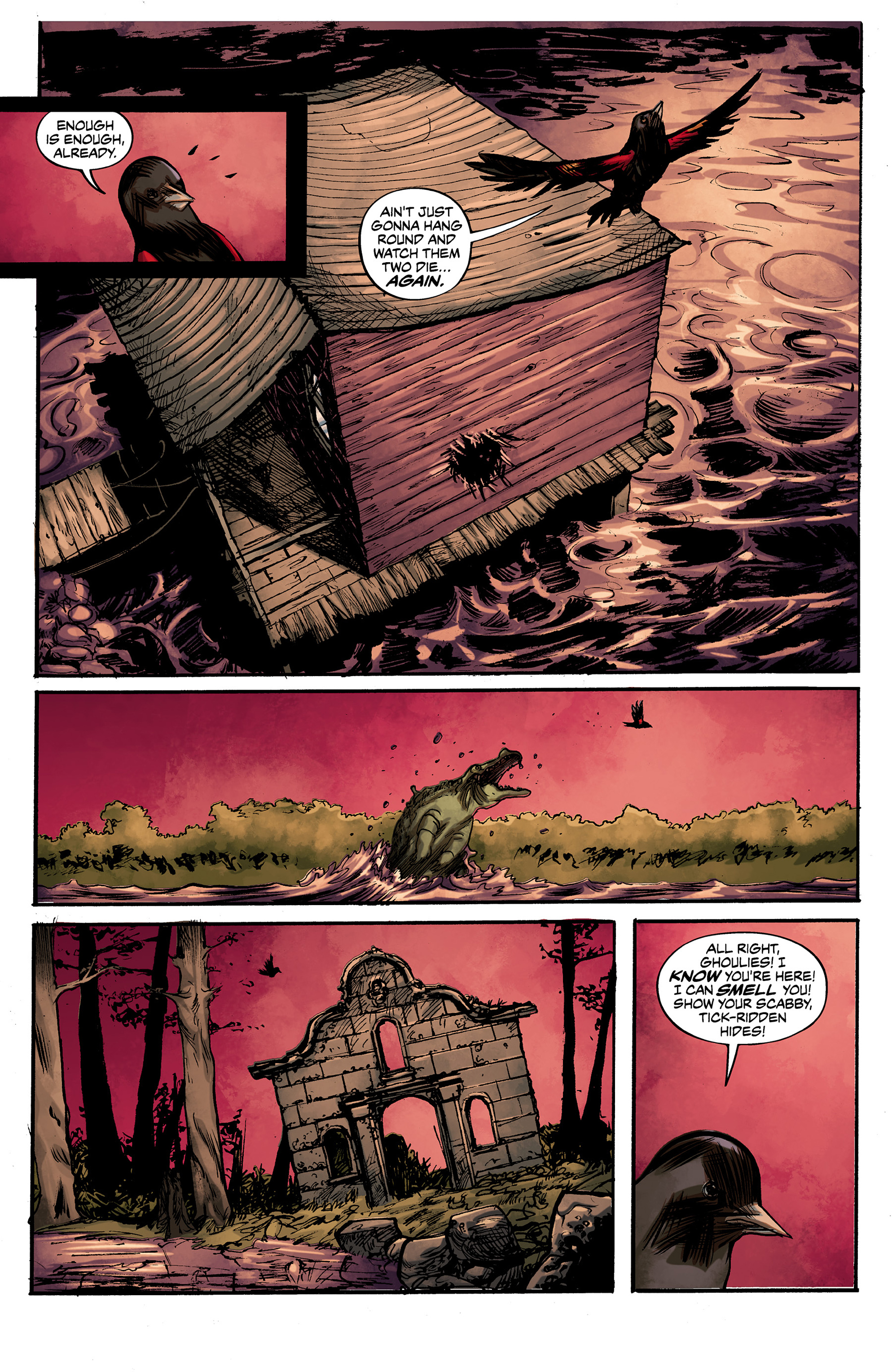Read online Alabaster: The Good, the Bad and the Bird comic -  Issue #5 - 10