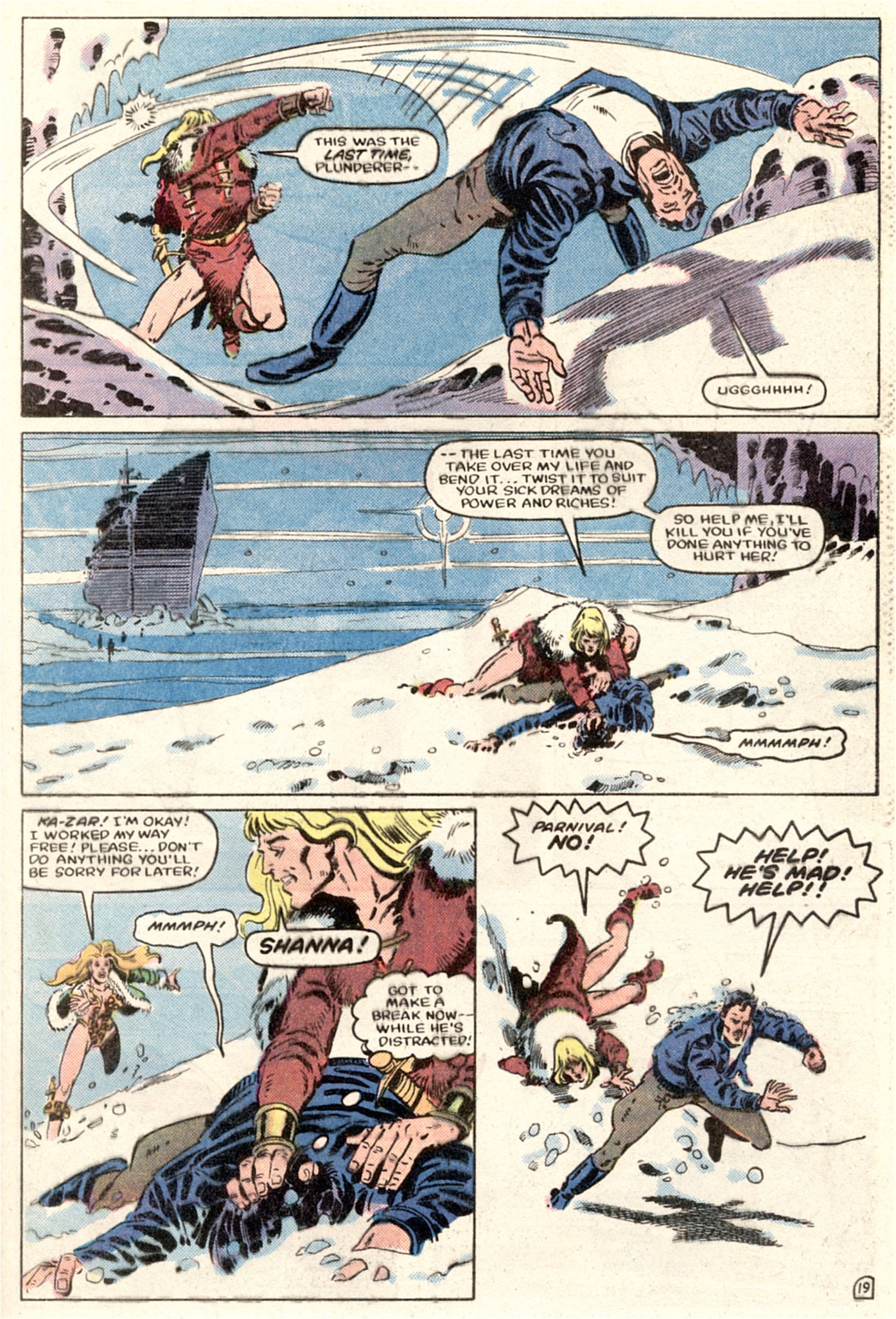 Read online Ka-Zar the Savage comic -  Issue #33 - 21