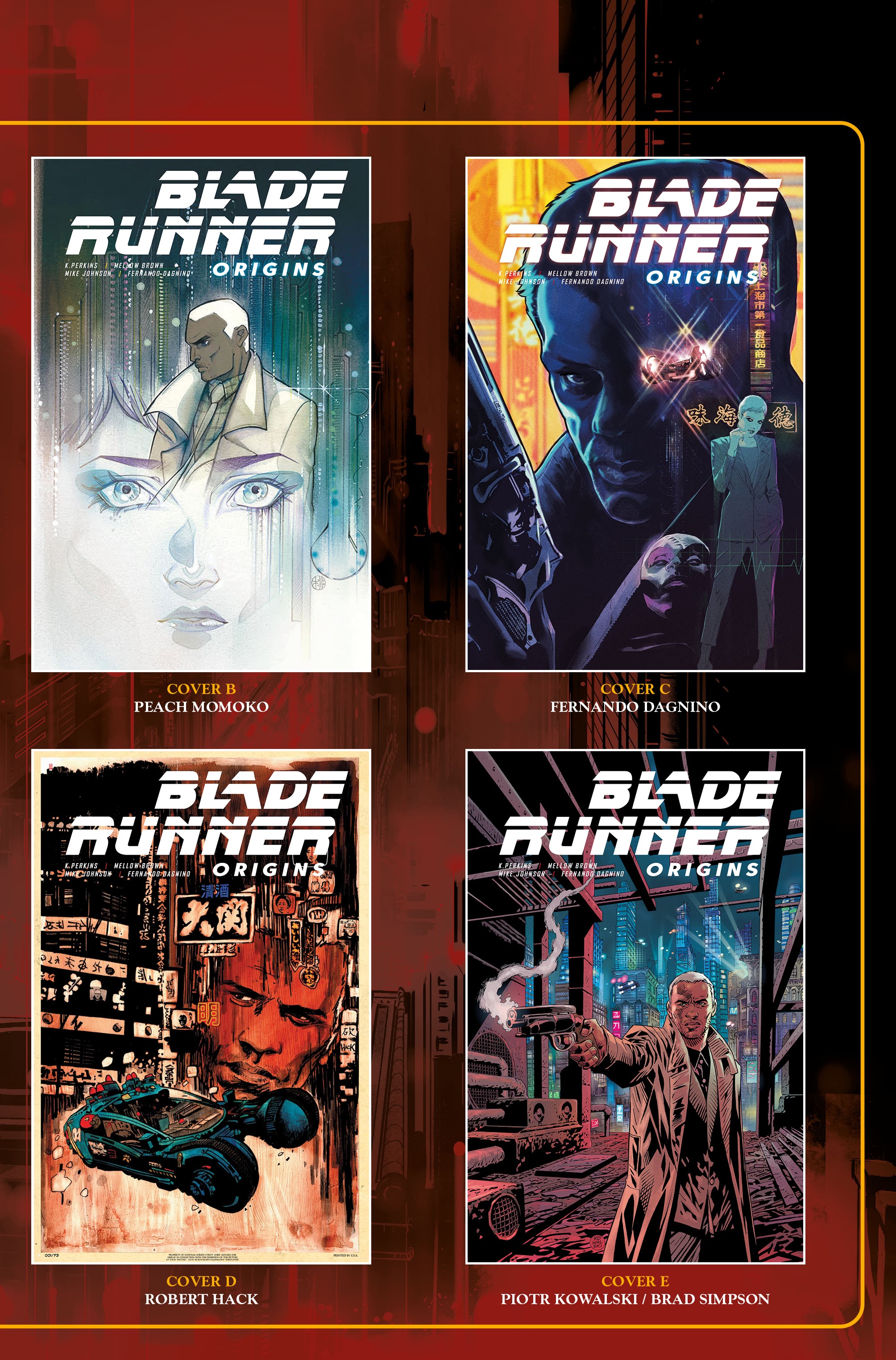 Read online Blade Runner Origins comic -  Issue #1 - 30