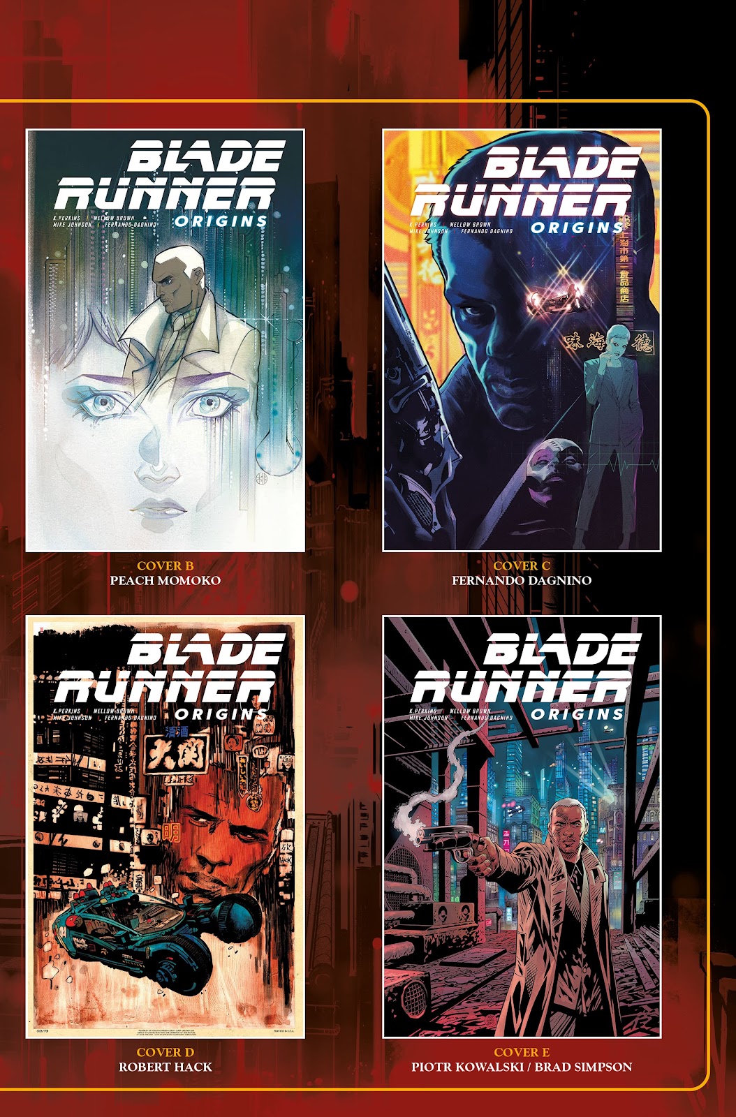 Blade Runner Origins issue 1 - Page 30