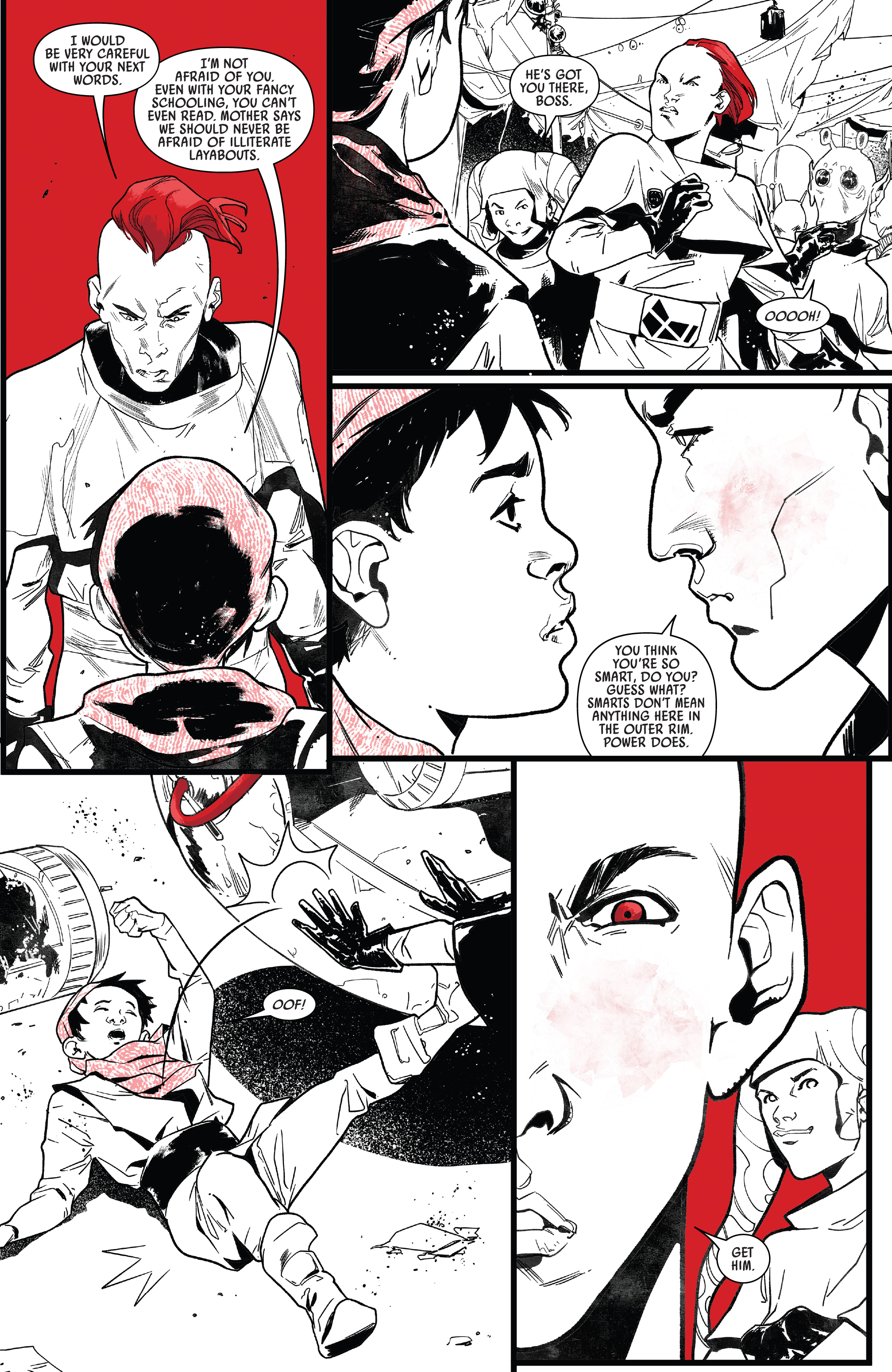 Read online Star Wars: Darth Vader - Black, White & Red comic -  Issue #2 - 23