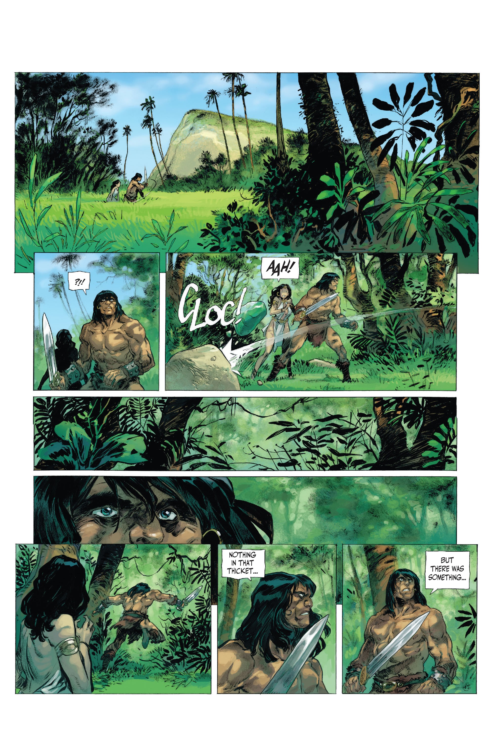 Read online The Cimmerian: Iron Shadows in the Moon comic -  Issue #1 - 17