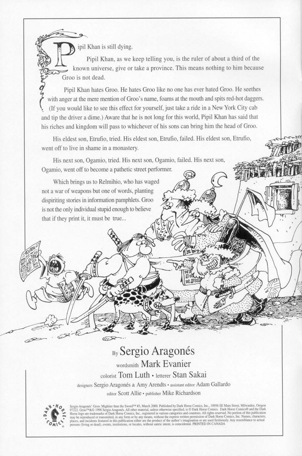 Read online Sergio Aragonés' Groo: Mightier Than the Sword comic -  Issue #3 - 2