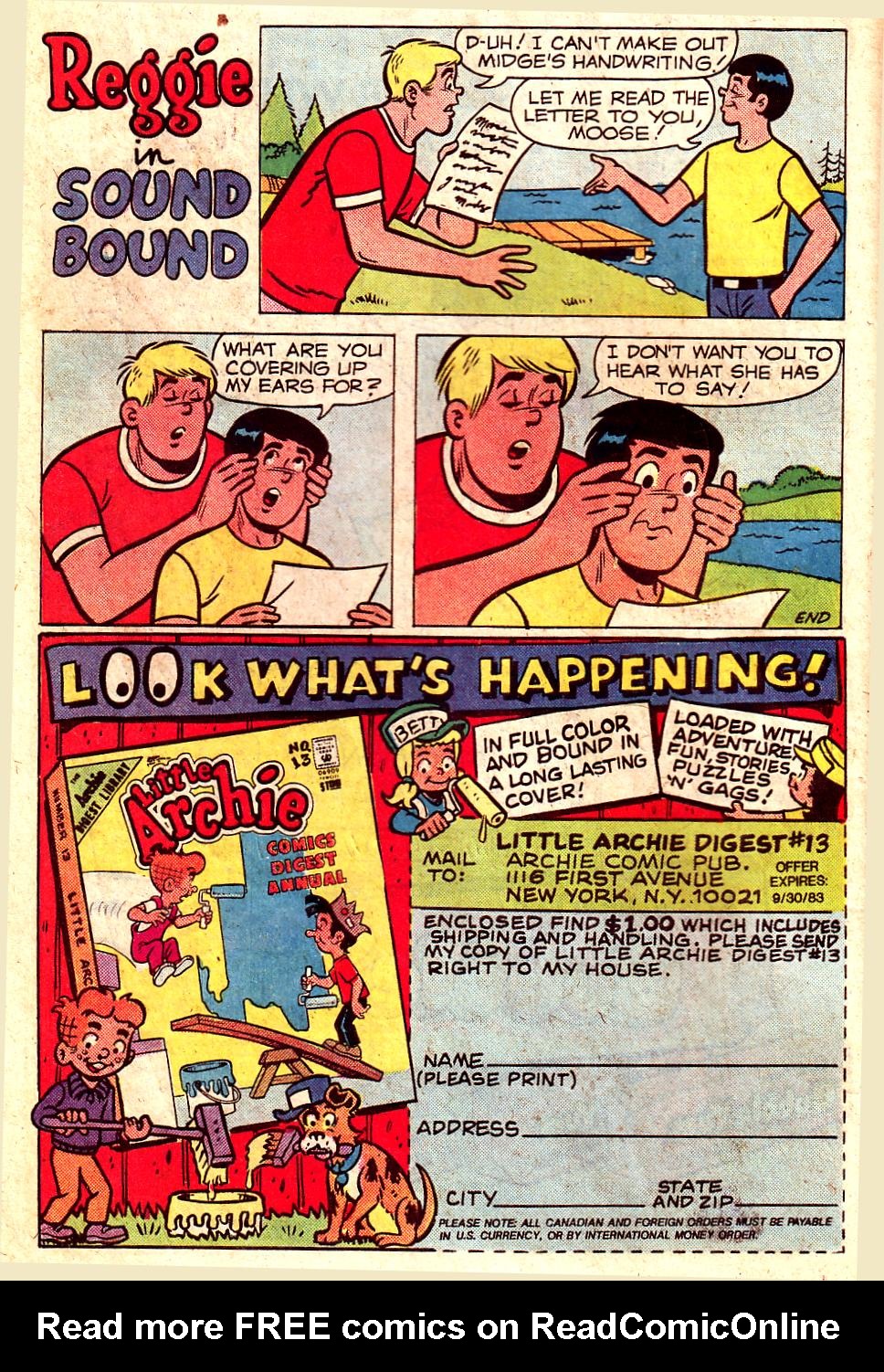 Read online Life With Archie (1958) comic -  Issue #238 - 10