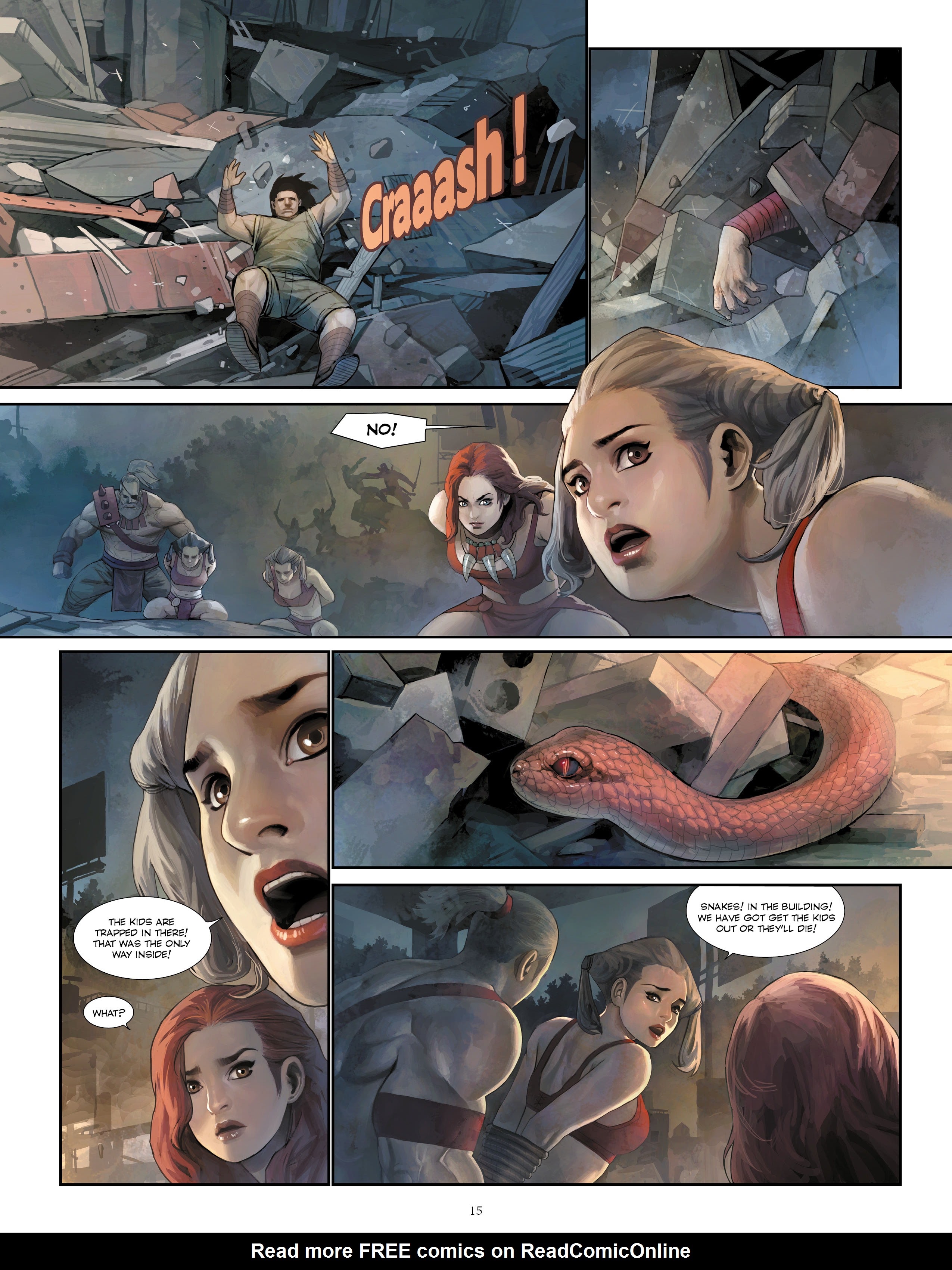 Read online After the Fall comic -  Issue #1 - 16