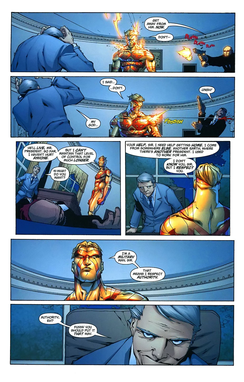 Read online Captain Atom: Armageddon comic -  Issue #3 - 6