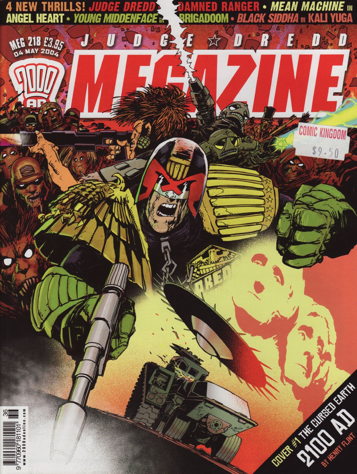 Judge Dredd Megazine (Vol. 5) issue 218 - Page 1