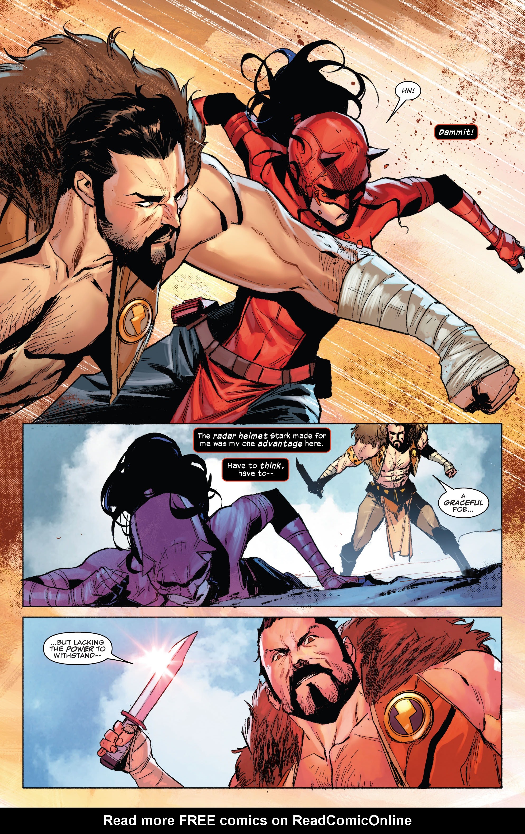 Read online Daredevil: Woman Without Fear comic -  Issue #3 - 6