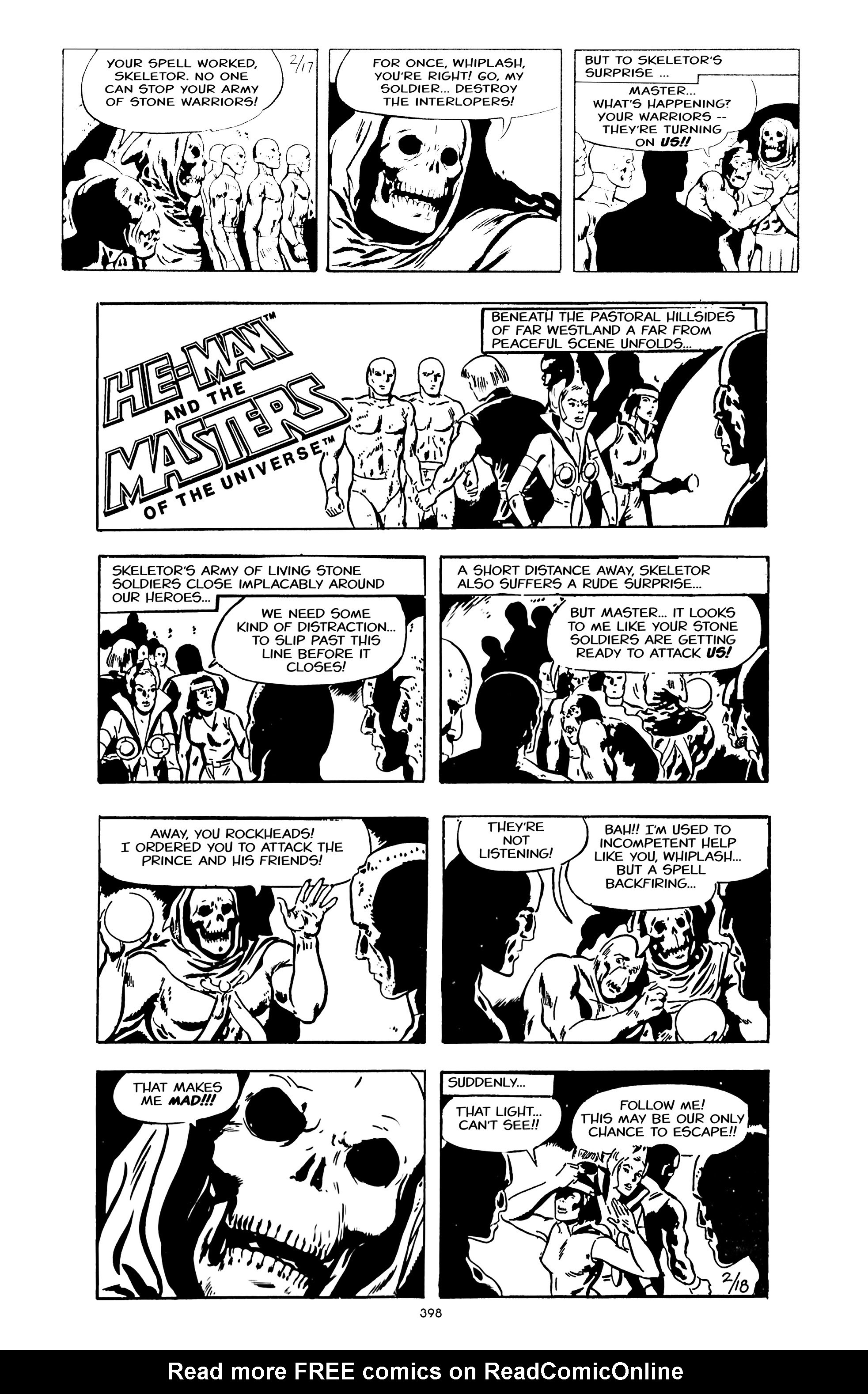 Read online He-Man and the Masters of the Universe: The Newspaper Comic Strips comic -  Issue # TPB (Part 4) - 98