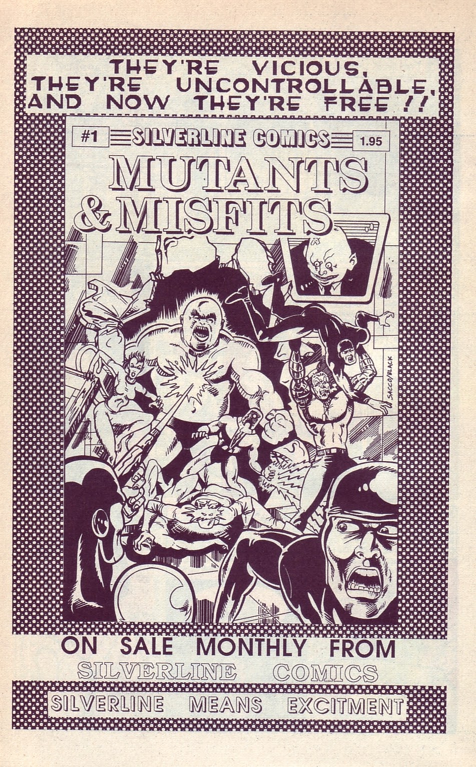 Read online Mutants and Misfits comic -  Issue #1 - 6