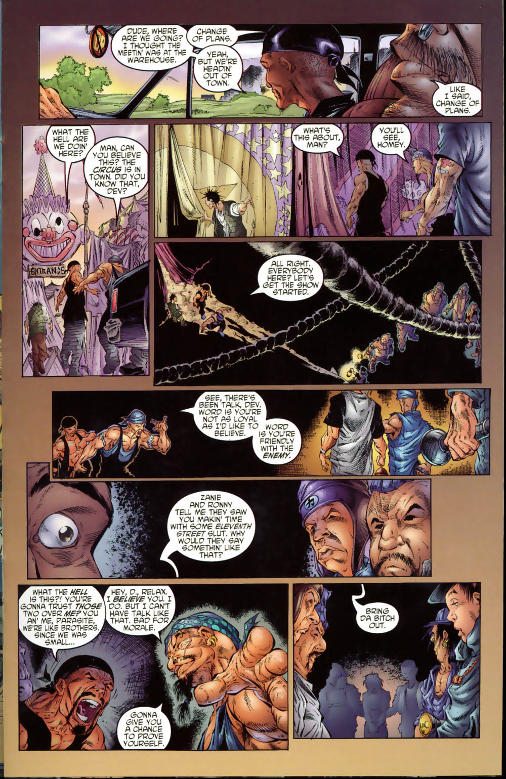 Read online KISS: Psycho Circus comic -  Issue #8 - 12