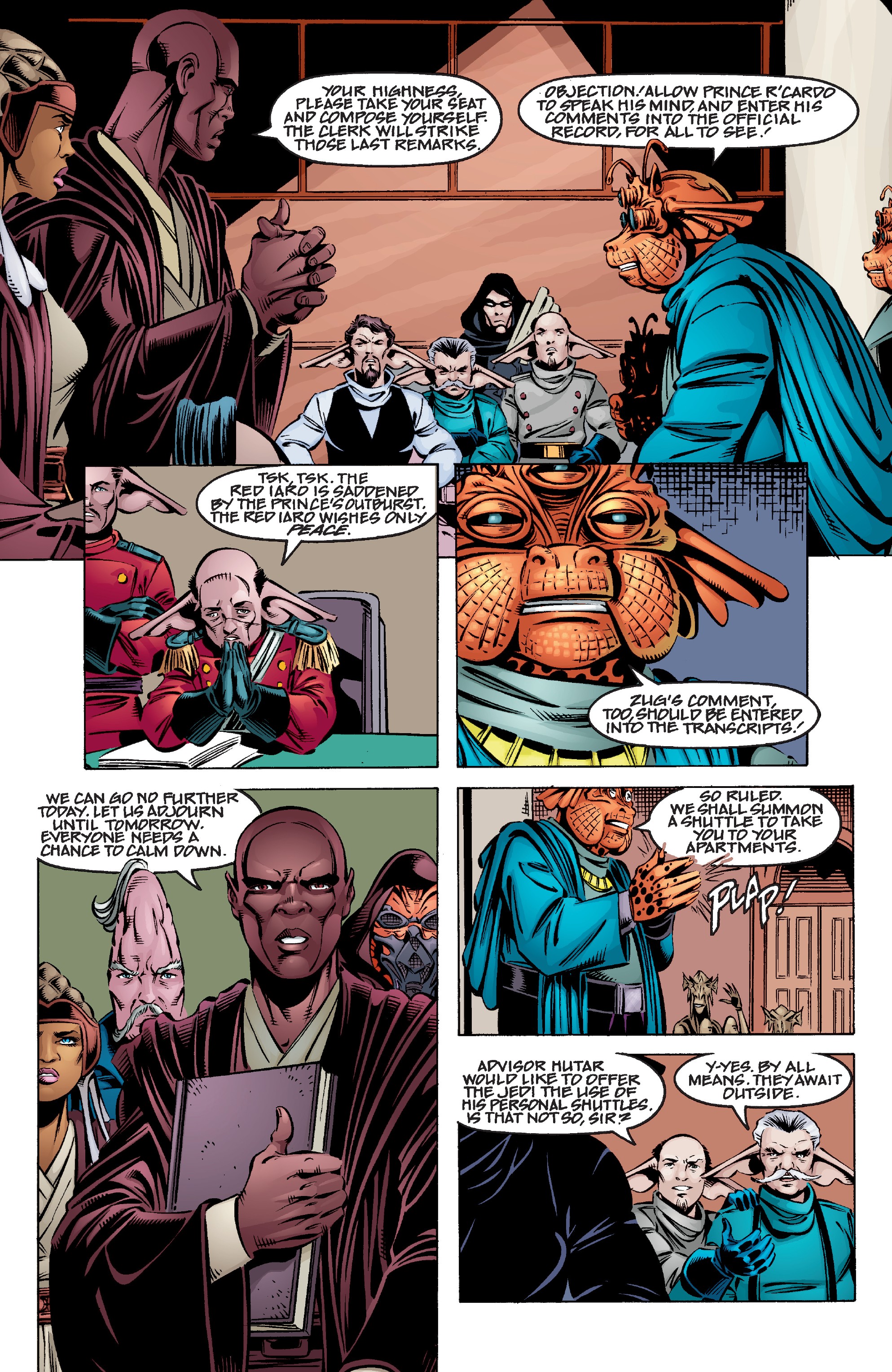 Read online Star Wars Legends Epic Collection: The Menace Revealed comic -  Issue # TPB (Part 4) - 9