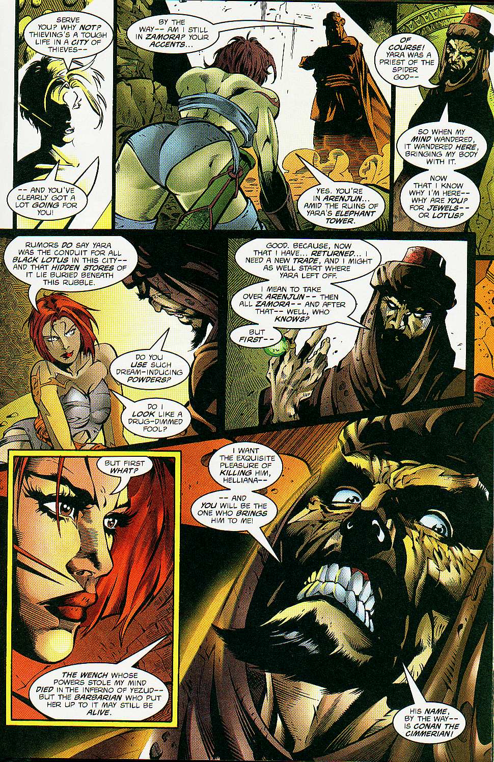 Read online Conan: Lord of the Spiders comic -  Issue #1 - 10