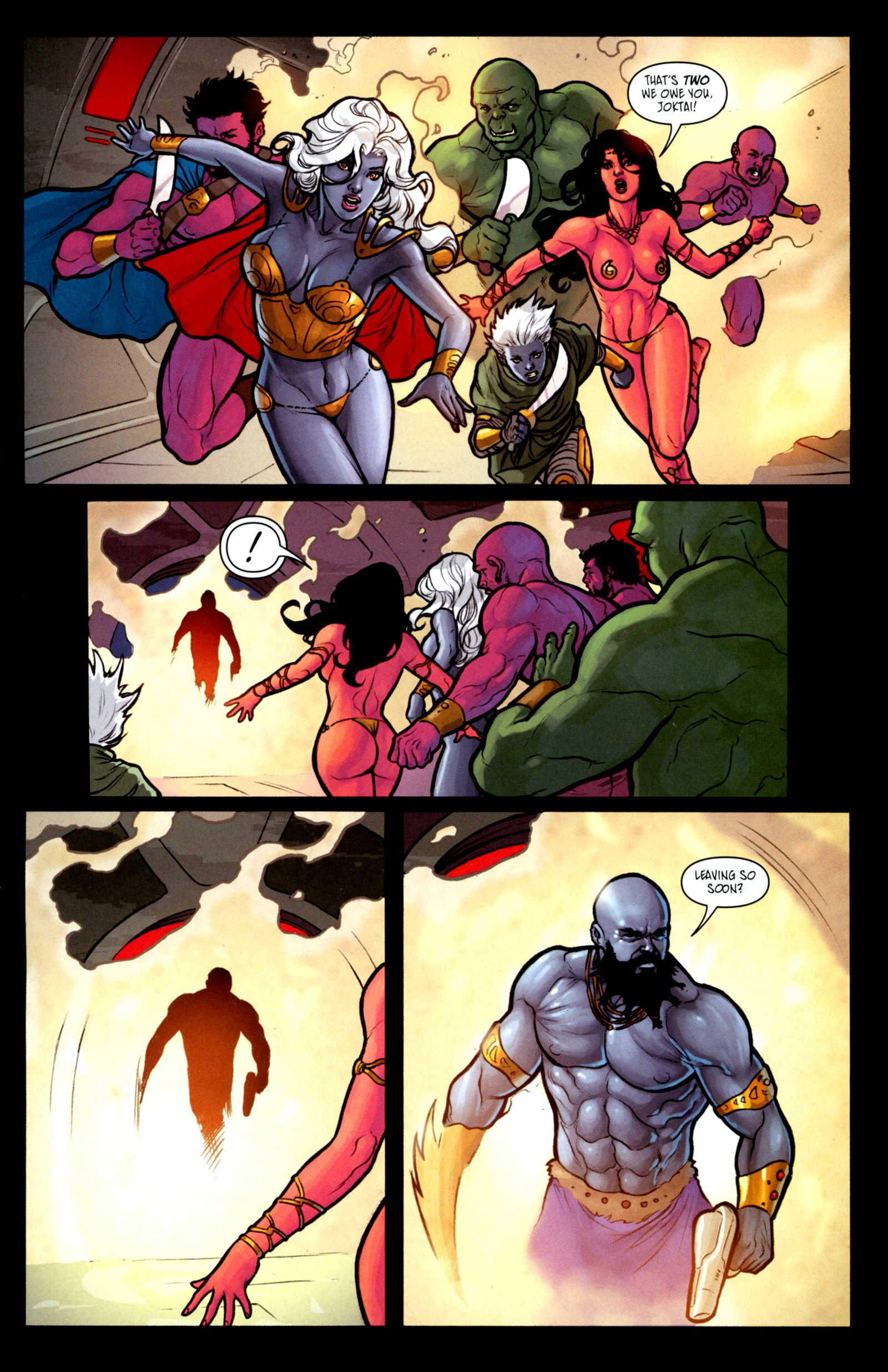 Read online Warlord Of Mars: Dejah Thoris comic -  Issue # _TPB 1 - Pirate Queen of Mars - 61