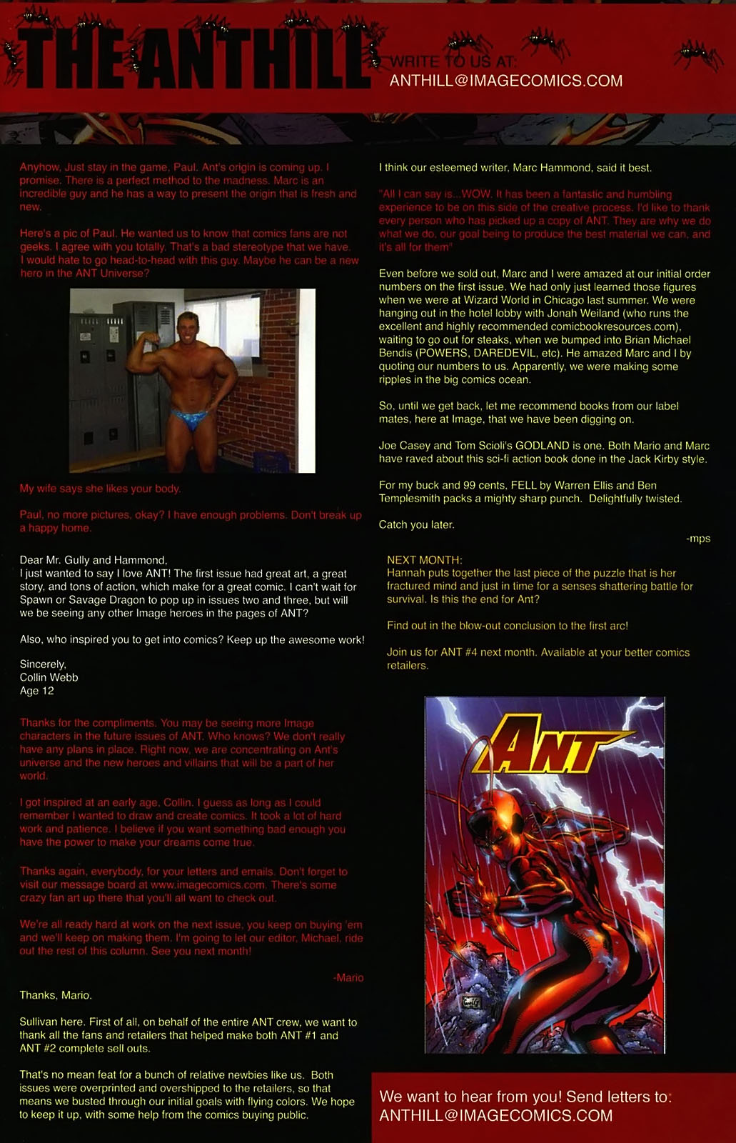 Read online Ant comic -  Issue #3 - 26