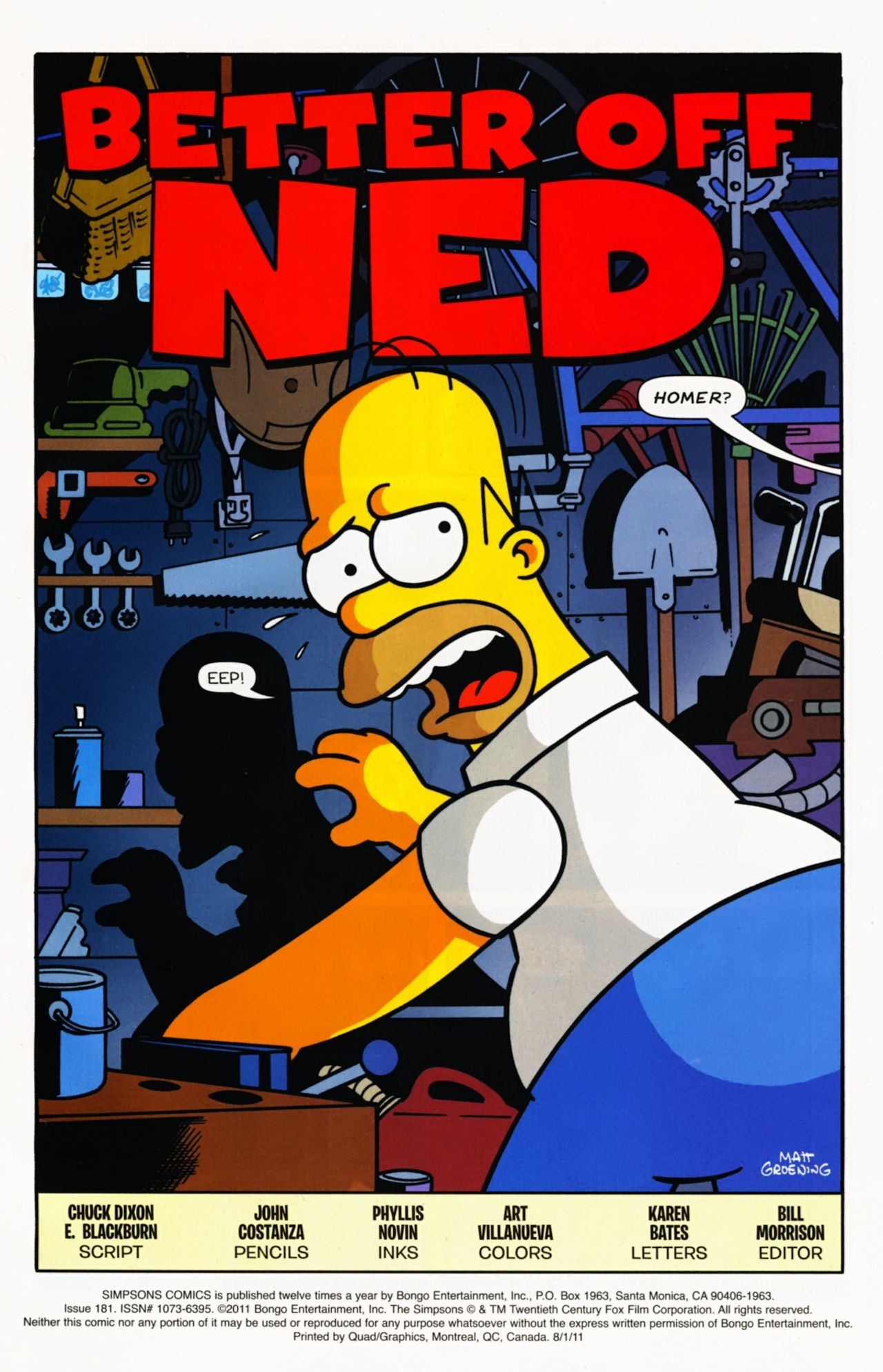 Read online Simpsons Comics comic -  Issue #181 - 2