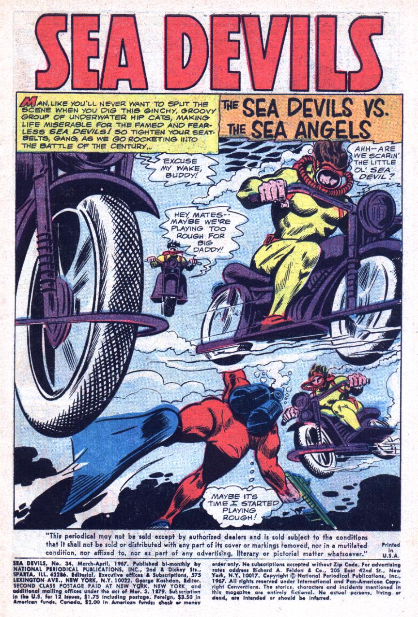 Read online Sea Devils comic -  Issue #34 - 4