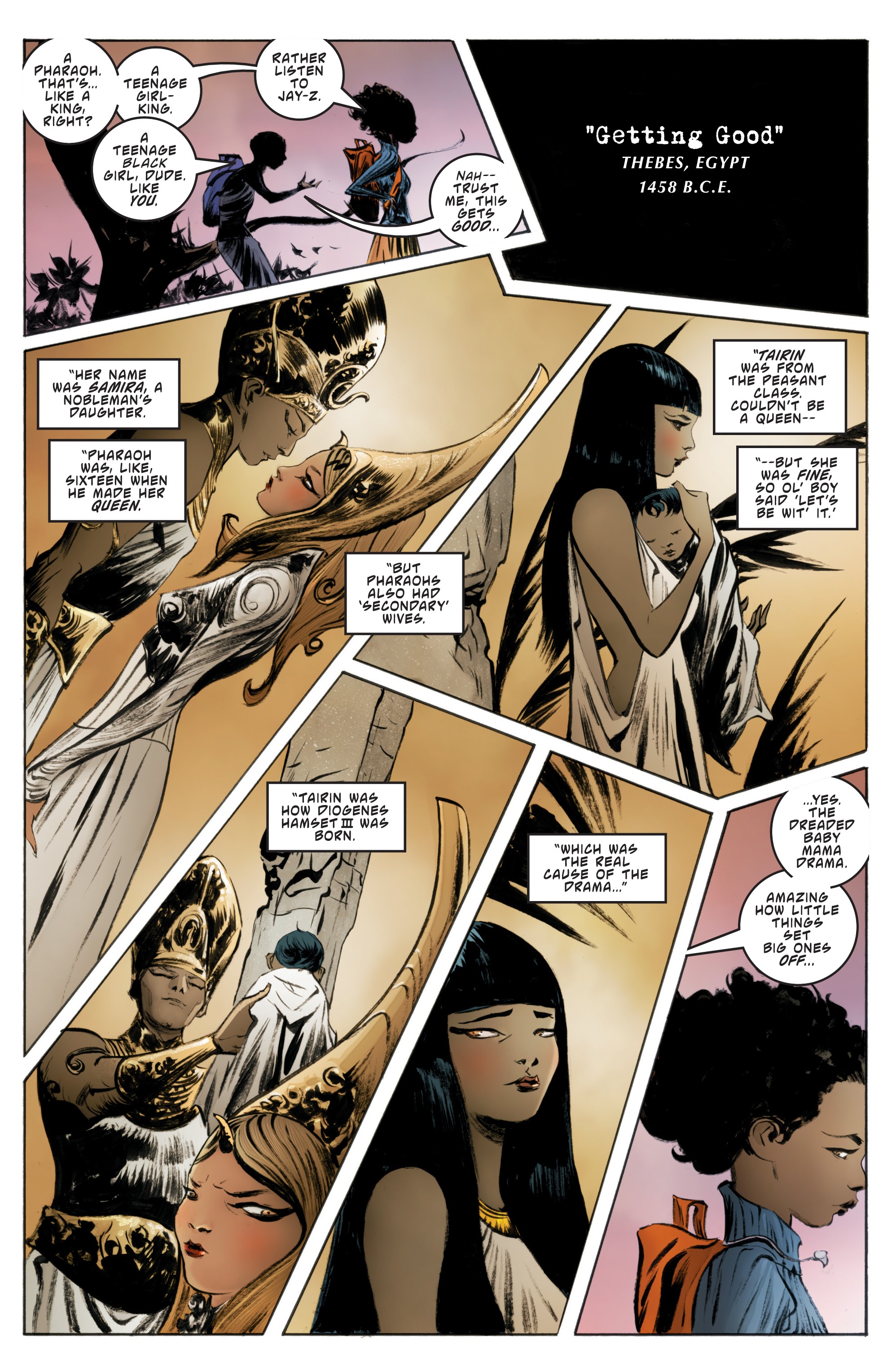 Read online Sacred Six comic -  Issue #1 - 11