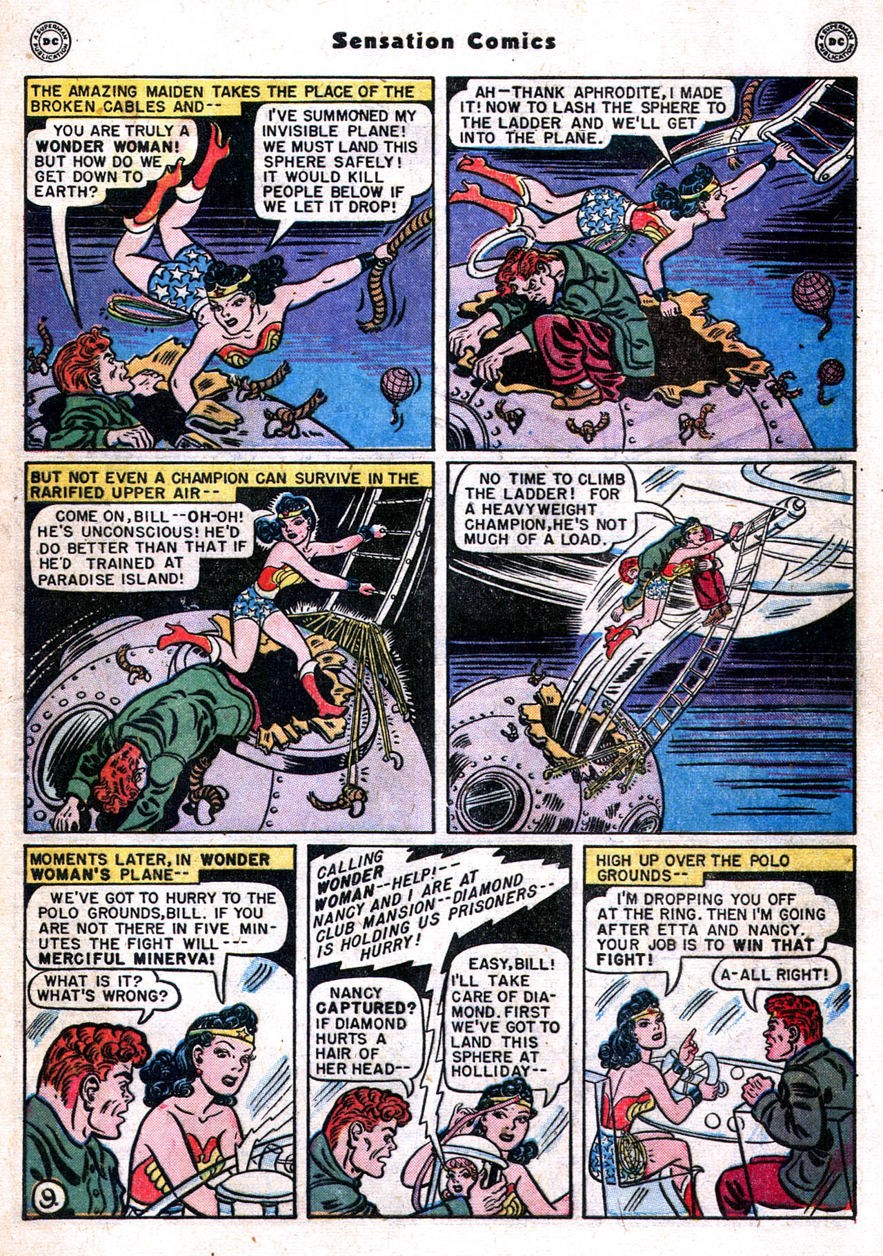 Read online Sensation (Mystery) Comics comic -  Issue #76 - 11