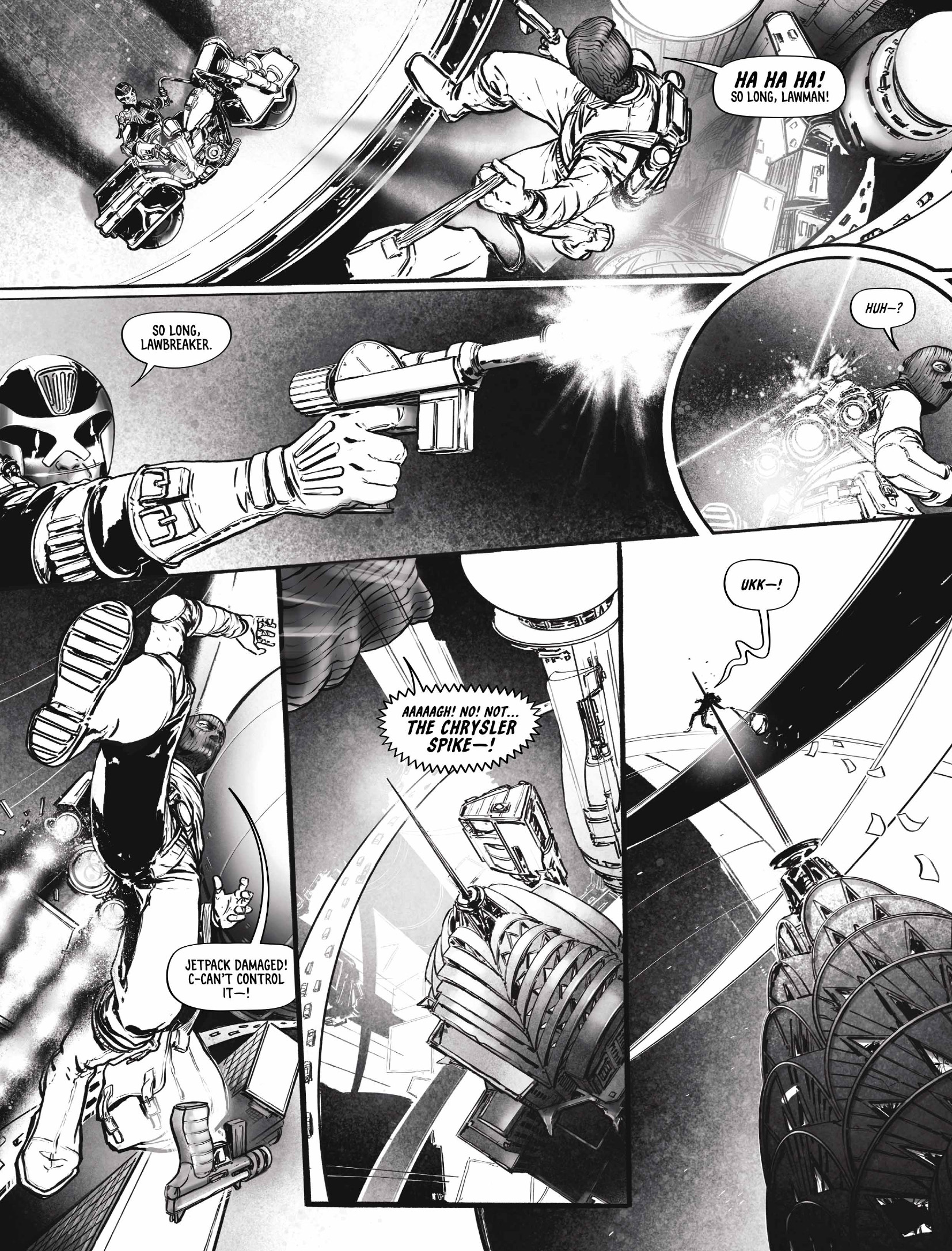 Read online Judge Dredd Megazine (Vol. 5) comic -  Issue #451 - 131