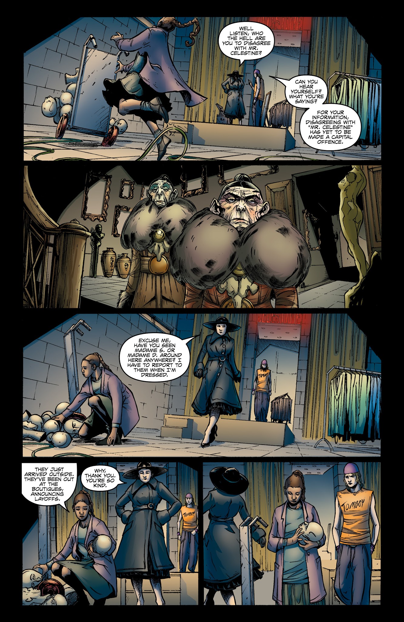 Read online Fashion Beast comic -  Issue #4 - 6