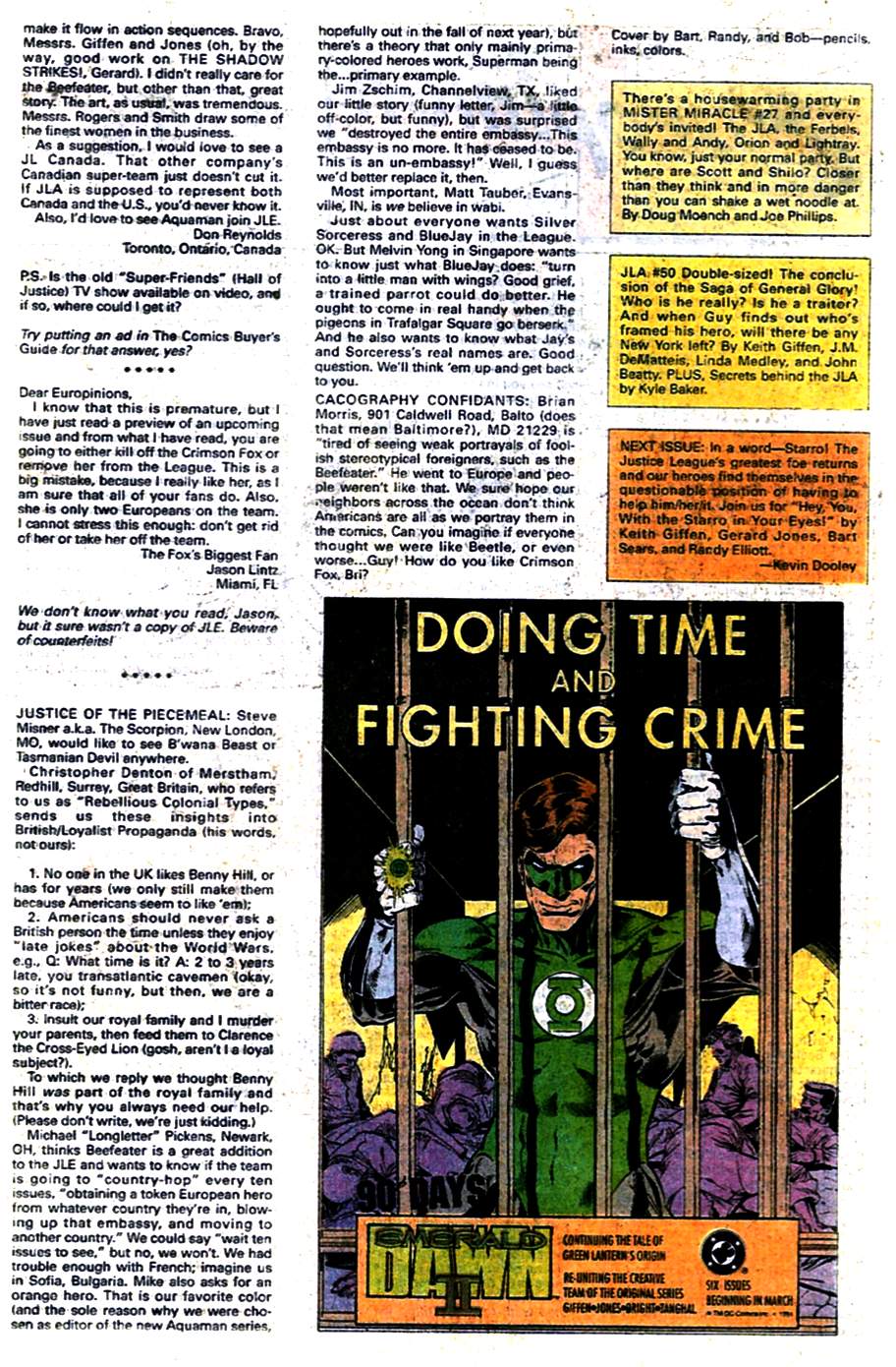 Read online Justice League Europe comic -  Issue #25 - 25