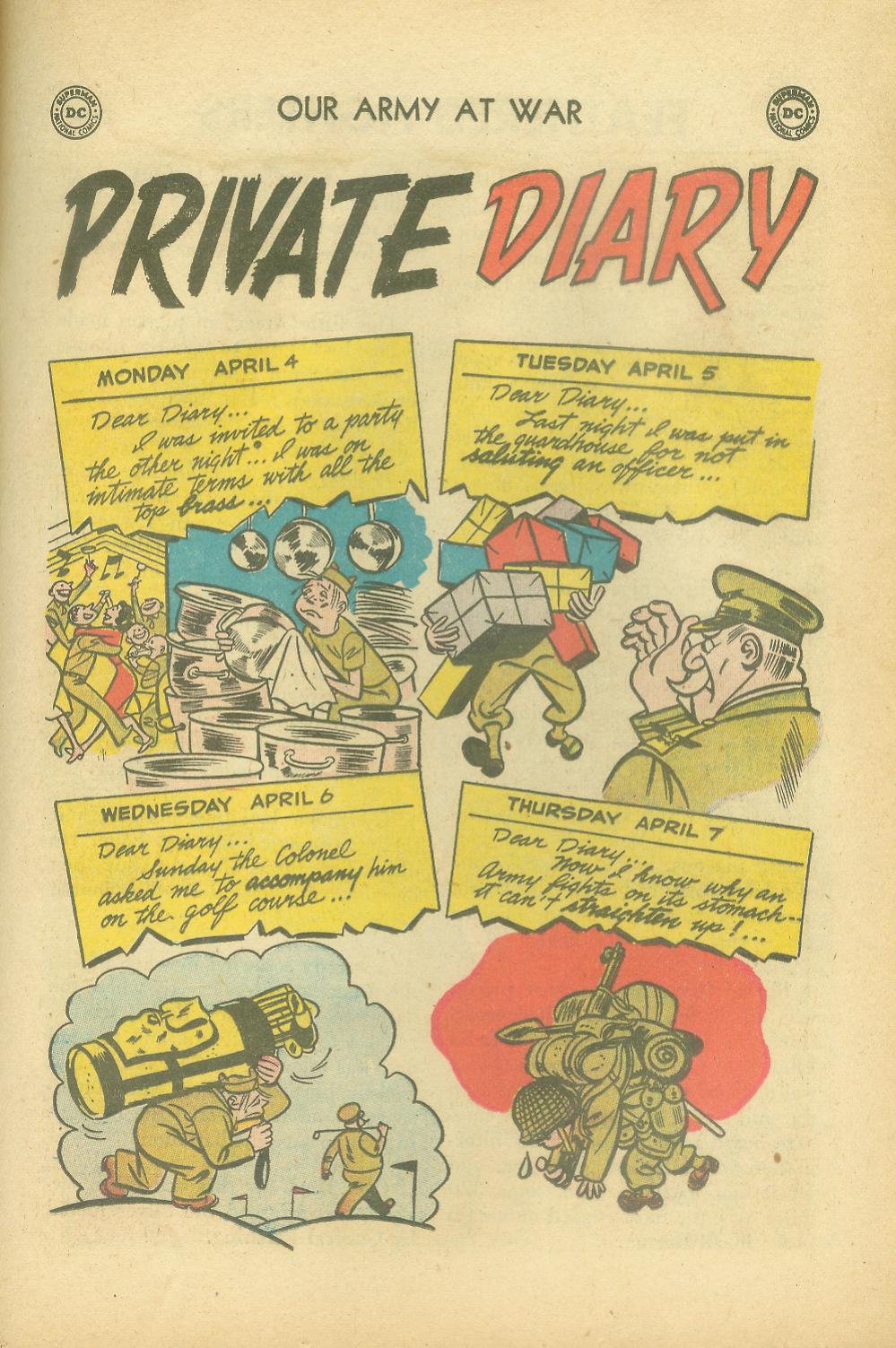 Read online Our Army at War (1952) comic -  Issue #61 - 25
