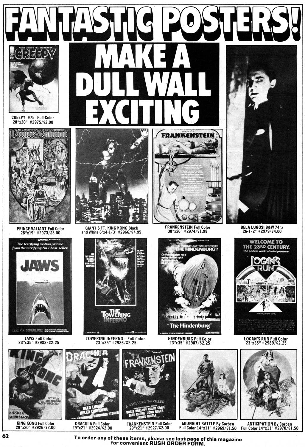 Read online Creepy (1964) comic -  Issue #95 - 62