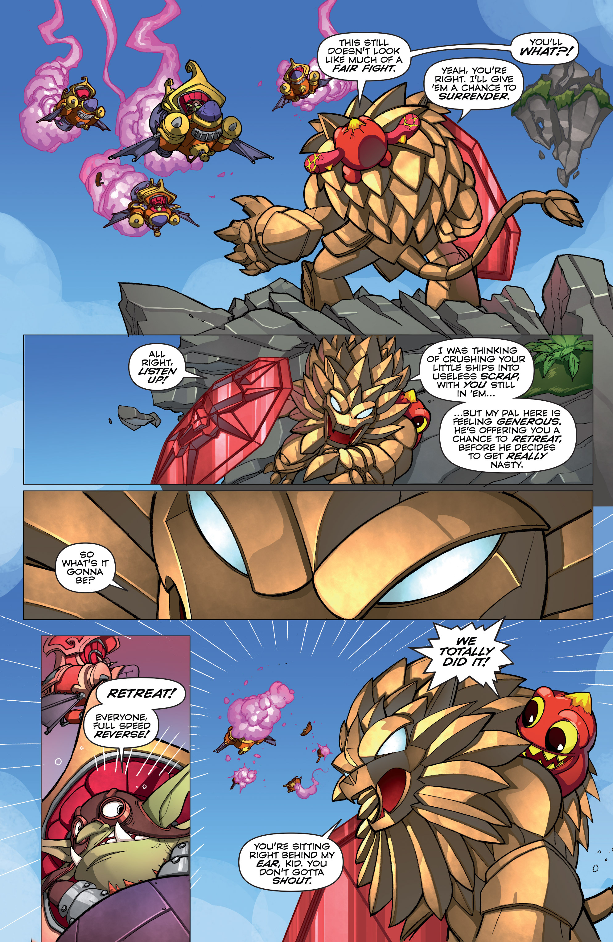 Read online Skylanders comic -  Issue #2 - 17