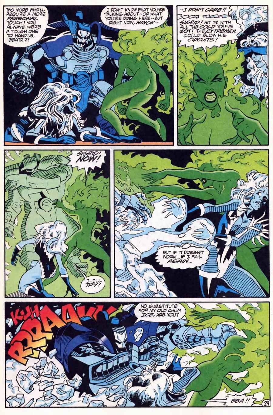 Read online Justice League America comic -  Issue #100 - 33