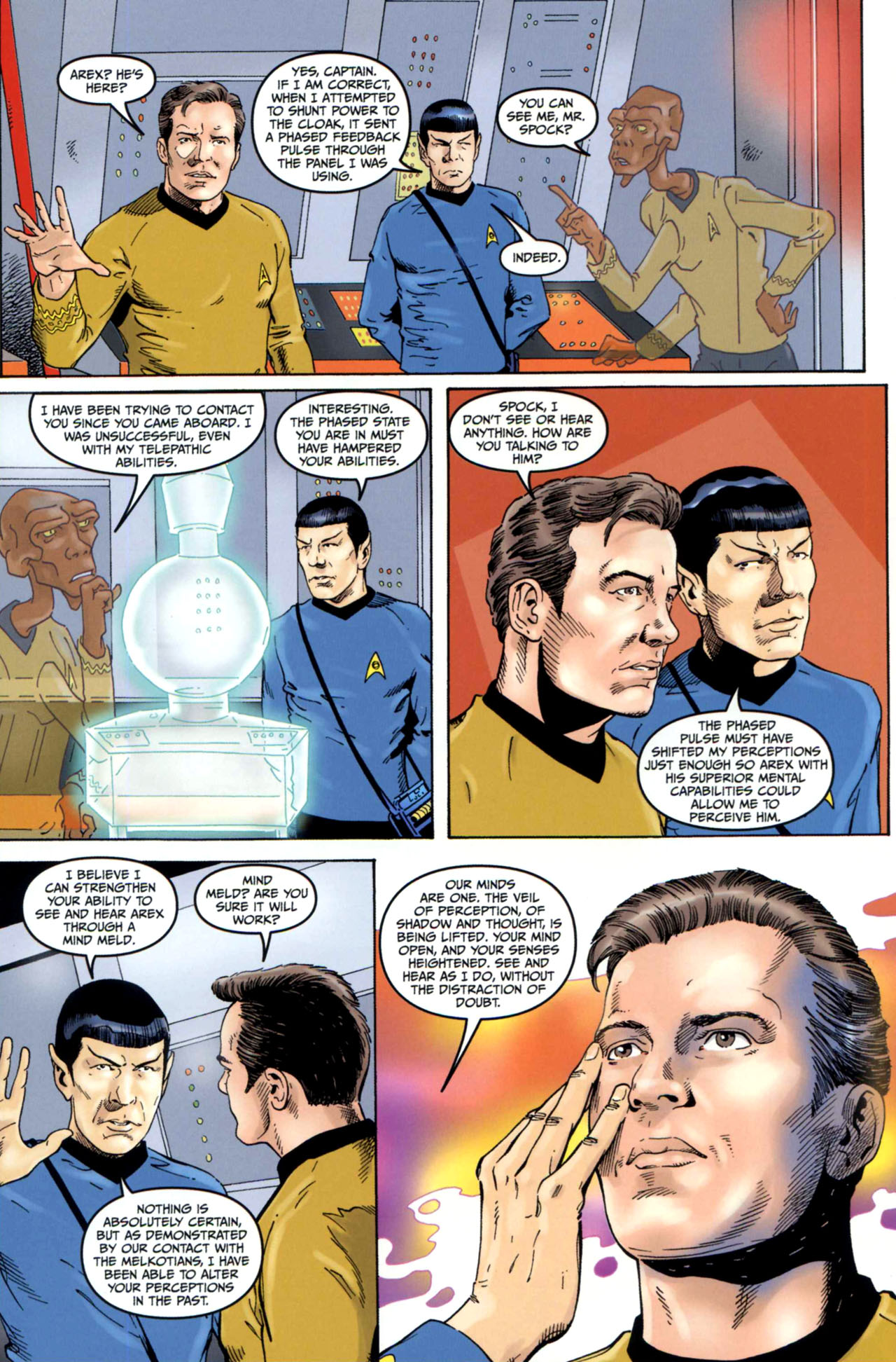 Read online Star Trek Year Four: The Enterprise Experiment comic -  Issue #1 - 12
