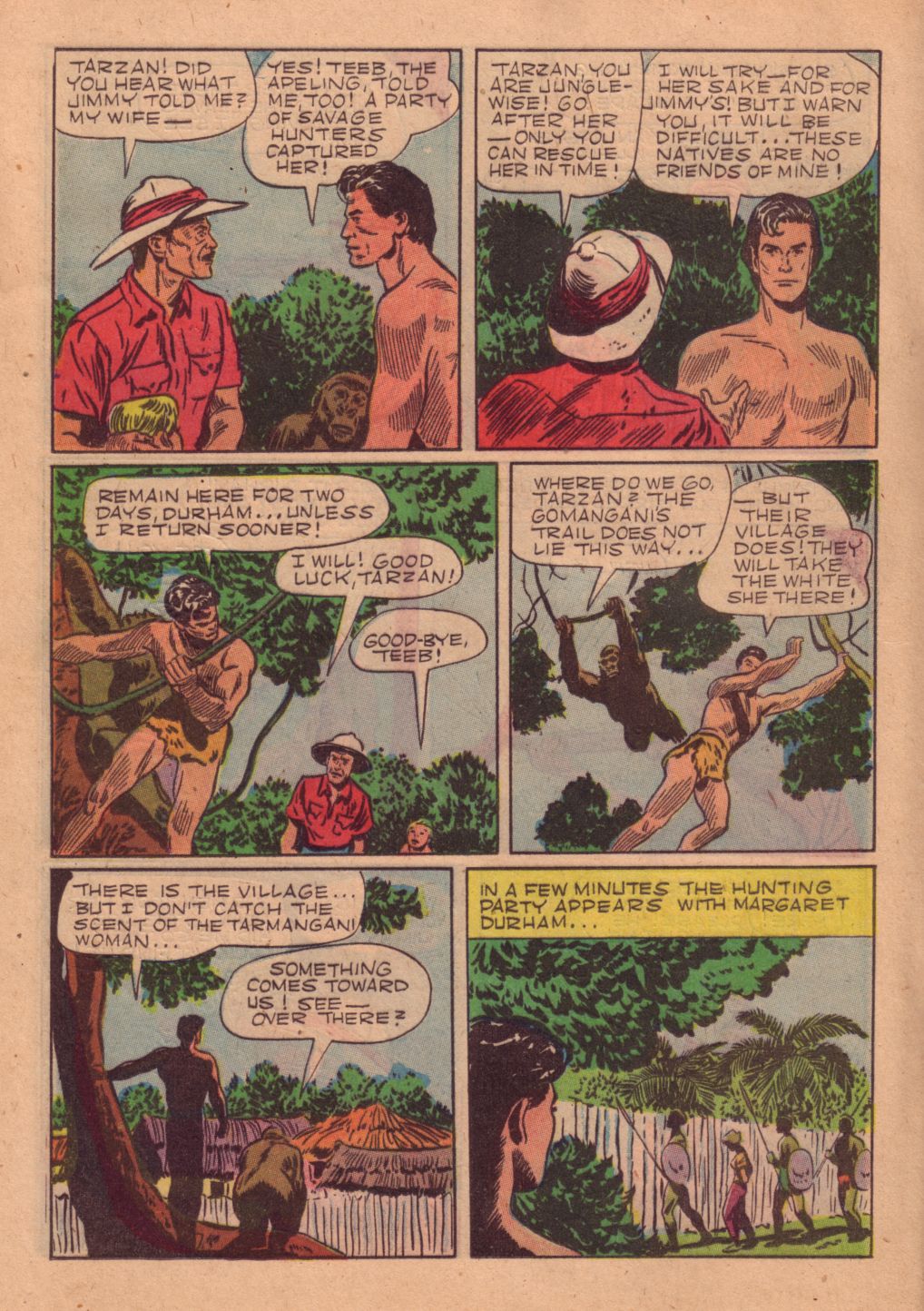 Read online Tarzan (1948) comic -  Issue #27 - 20