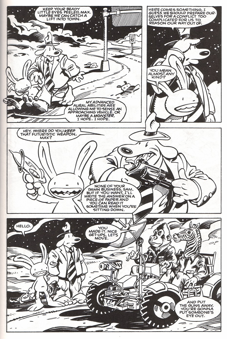 Read online Sam & Max Surfin' The Highway (1995) comic -  Issue # TPB (Part 1) - 100
