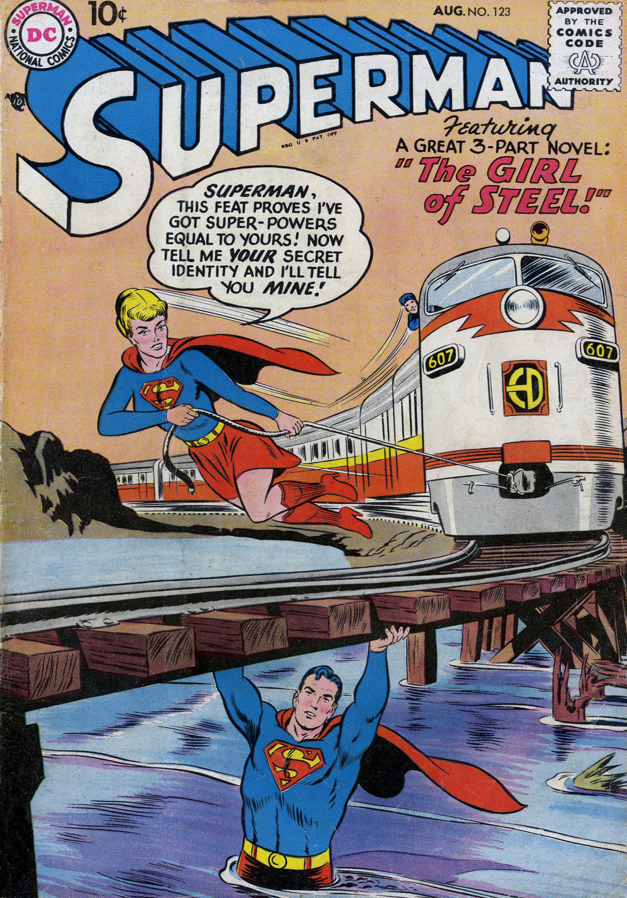 Read online Superman (1939) comic -  Issue #123 - 1