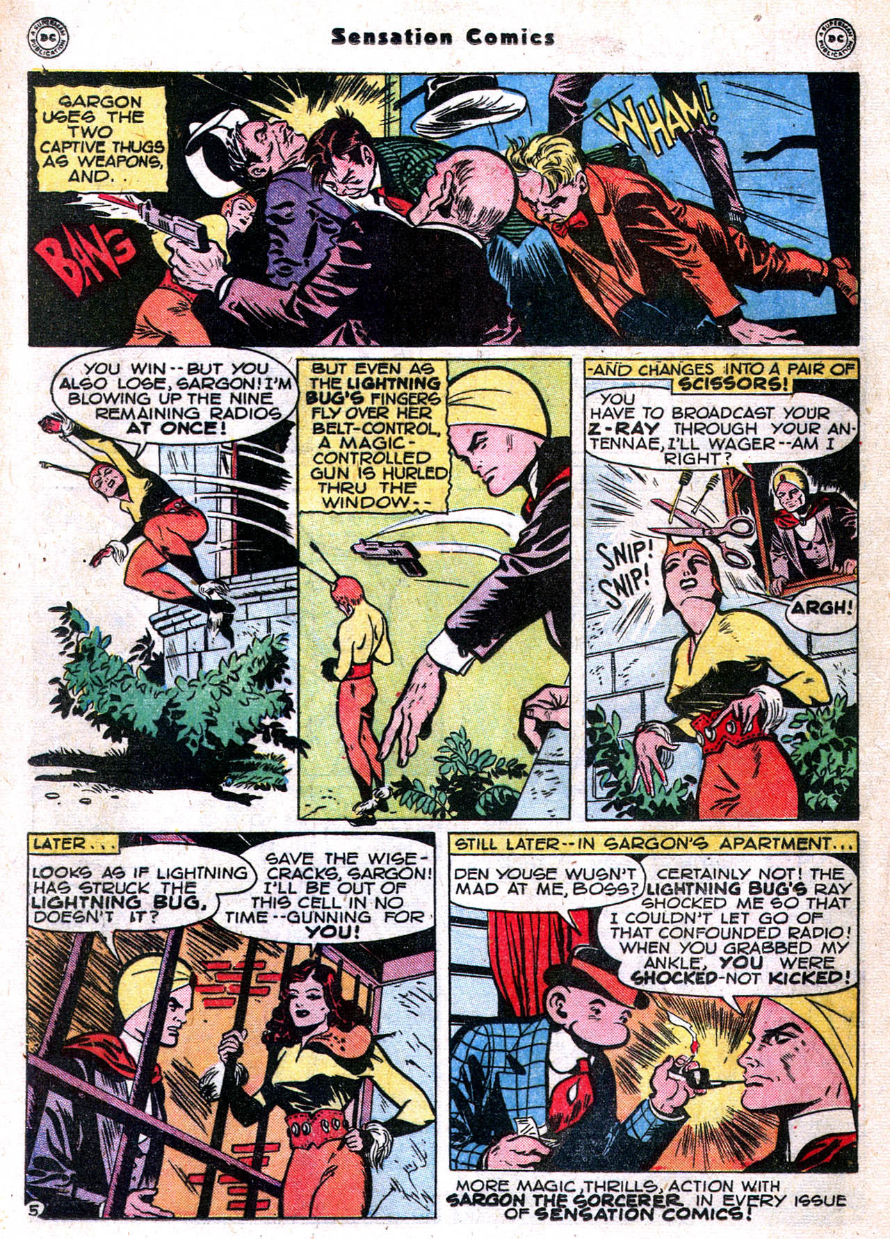 Read online Sensation (Mystery) Comics comic -  Issue #76 - 28