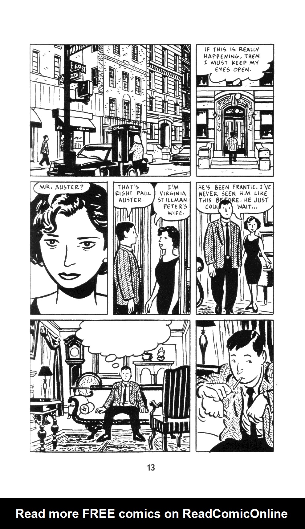 Read online Neon Lit: Paul Auster's City of Glass comic -  Issue # TPB (Part 1) - 19