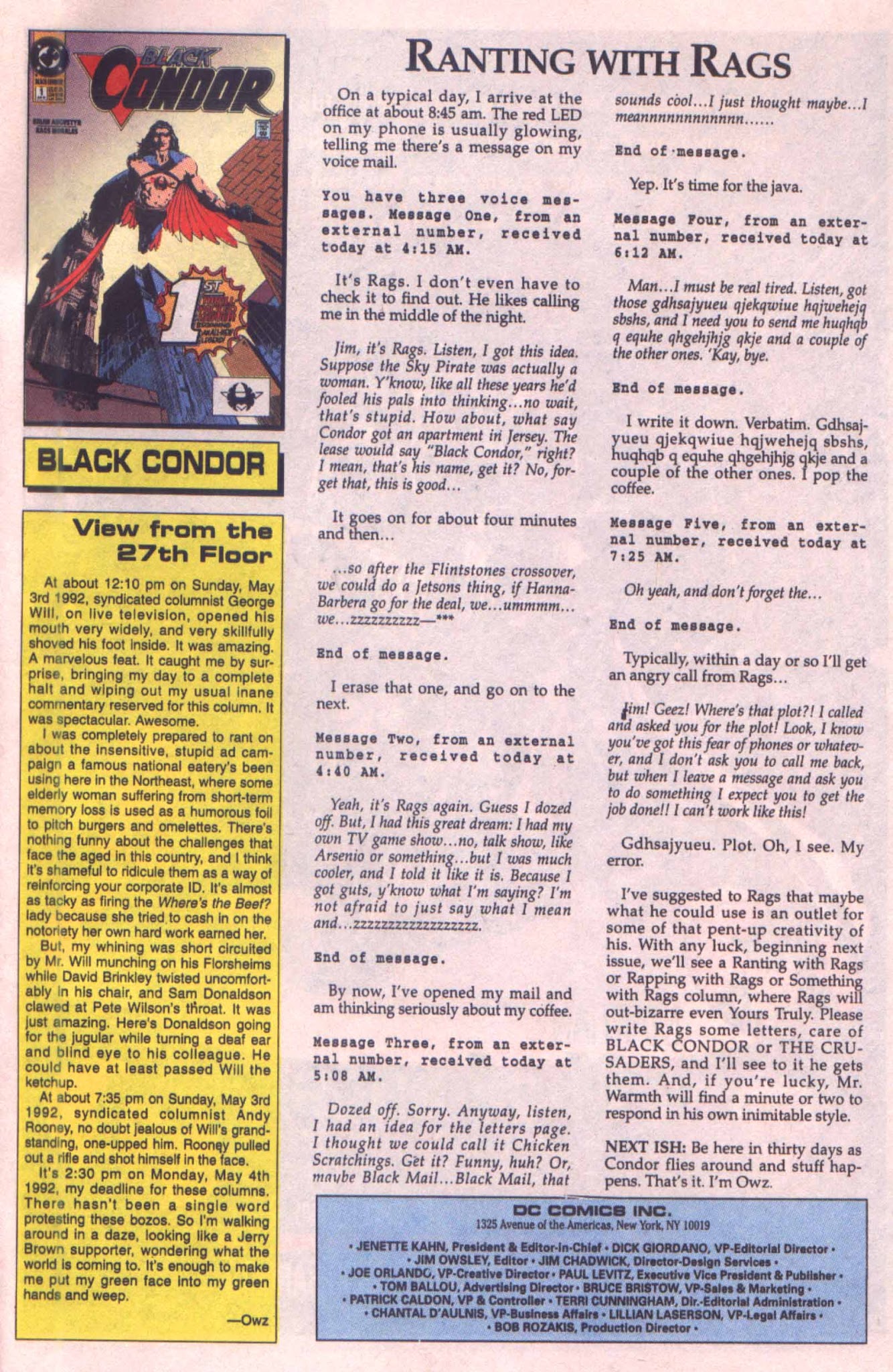 Read online Black Condor comic -  Issue #4 - 24