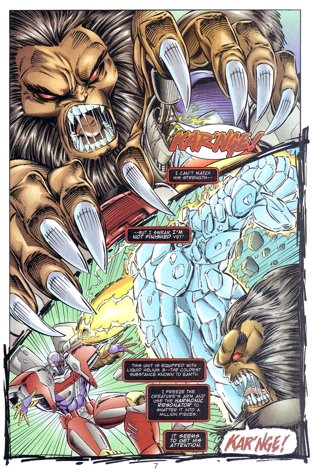 Read online Youngblood: Strikefile comic -  Issue #7 - 7