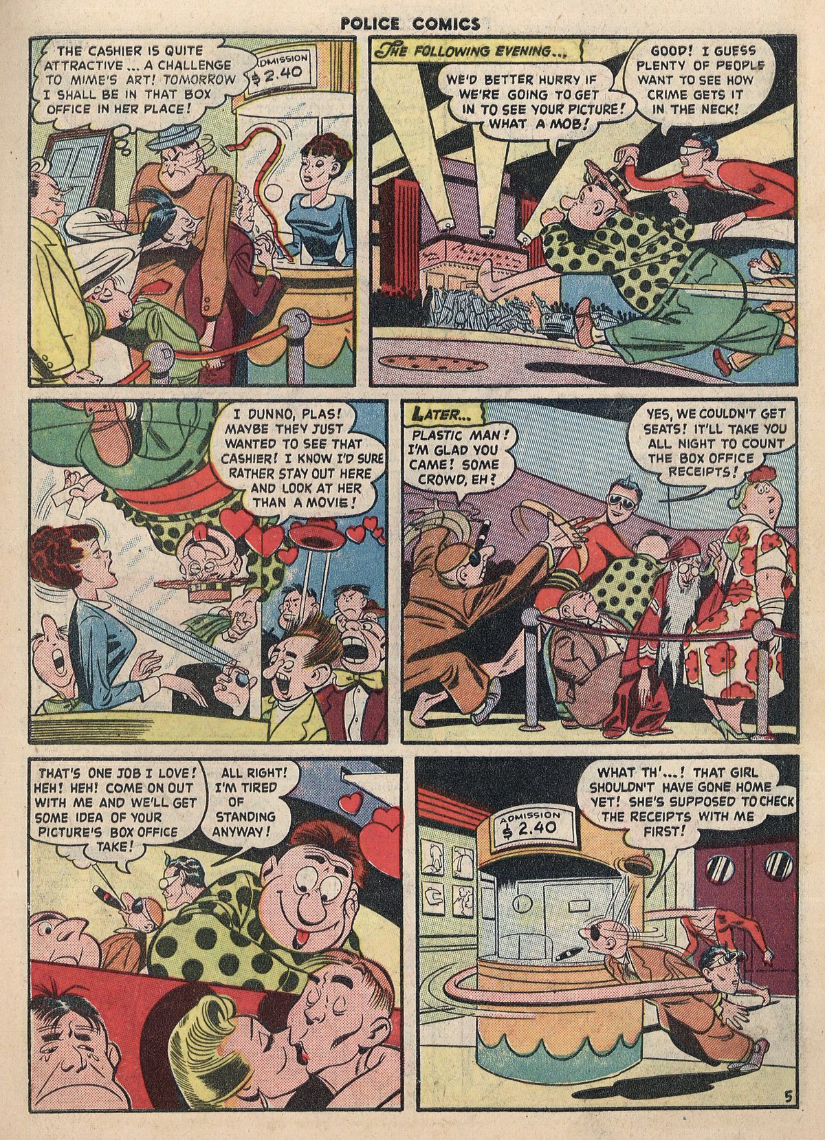 Read online Police Comics comic -  Issue #97 - 7