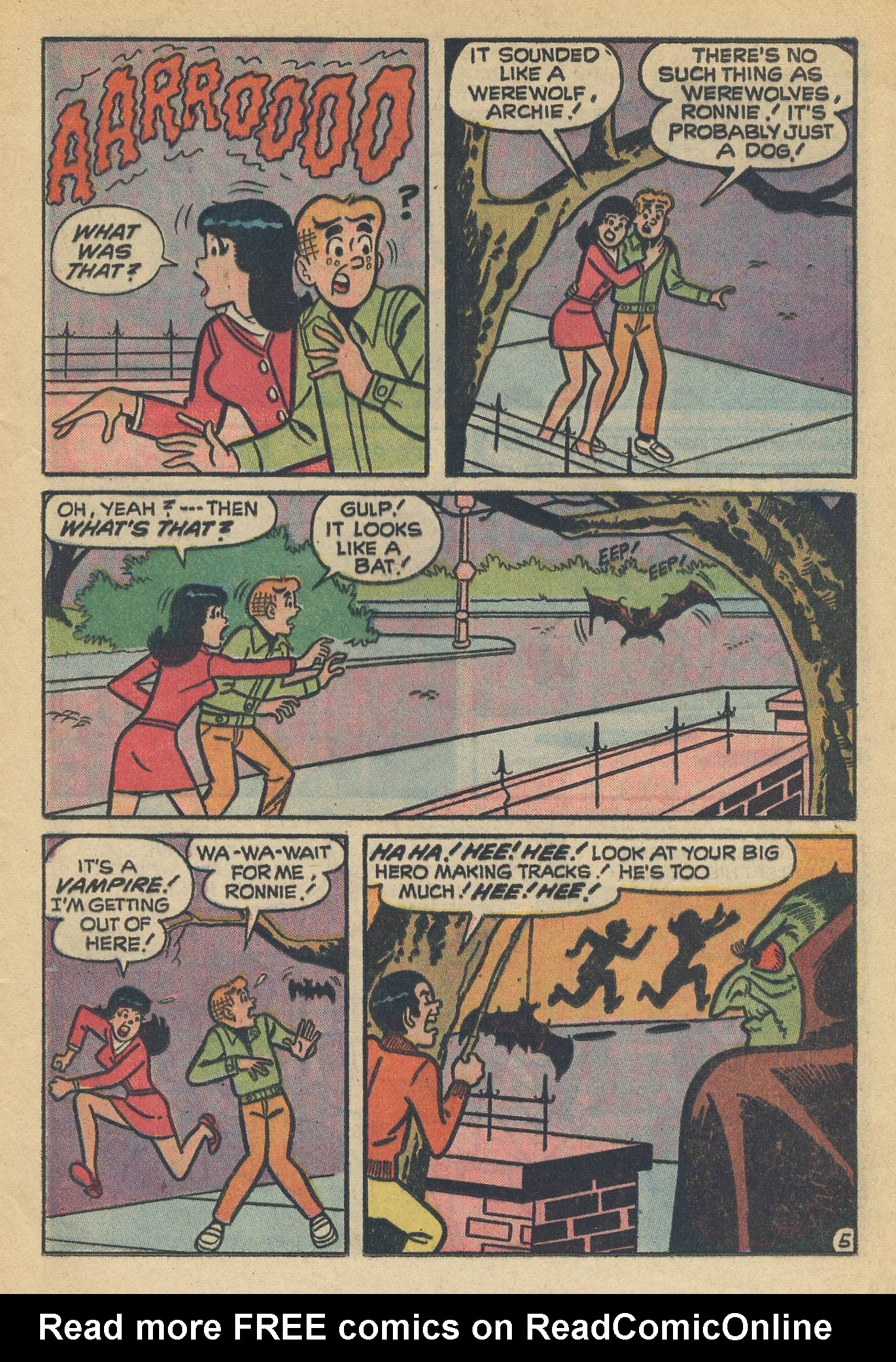 Read online Reggie and Me (1966) comic -  Issue #64 - 17